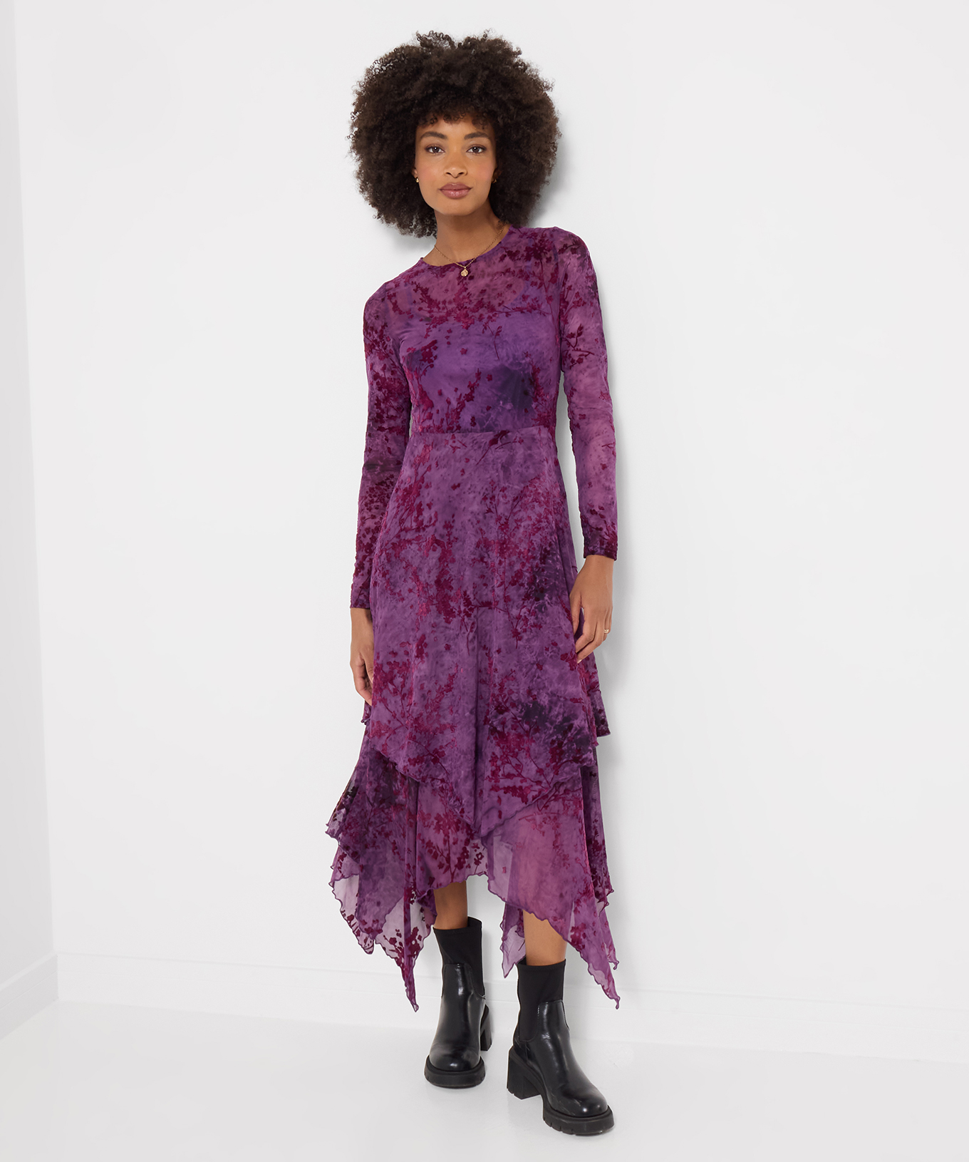 Fabuleuse Robe Longue Floquée, JOE BROWNS