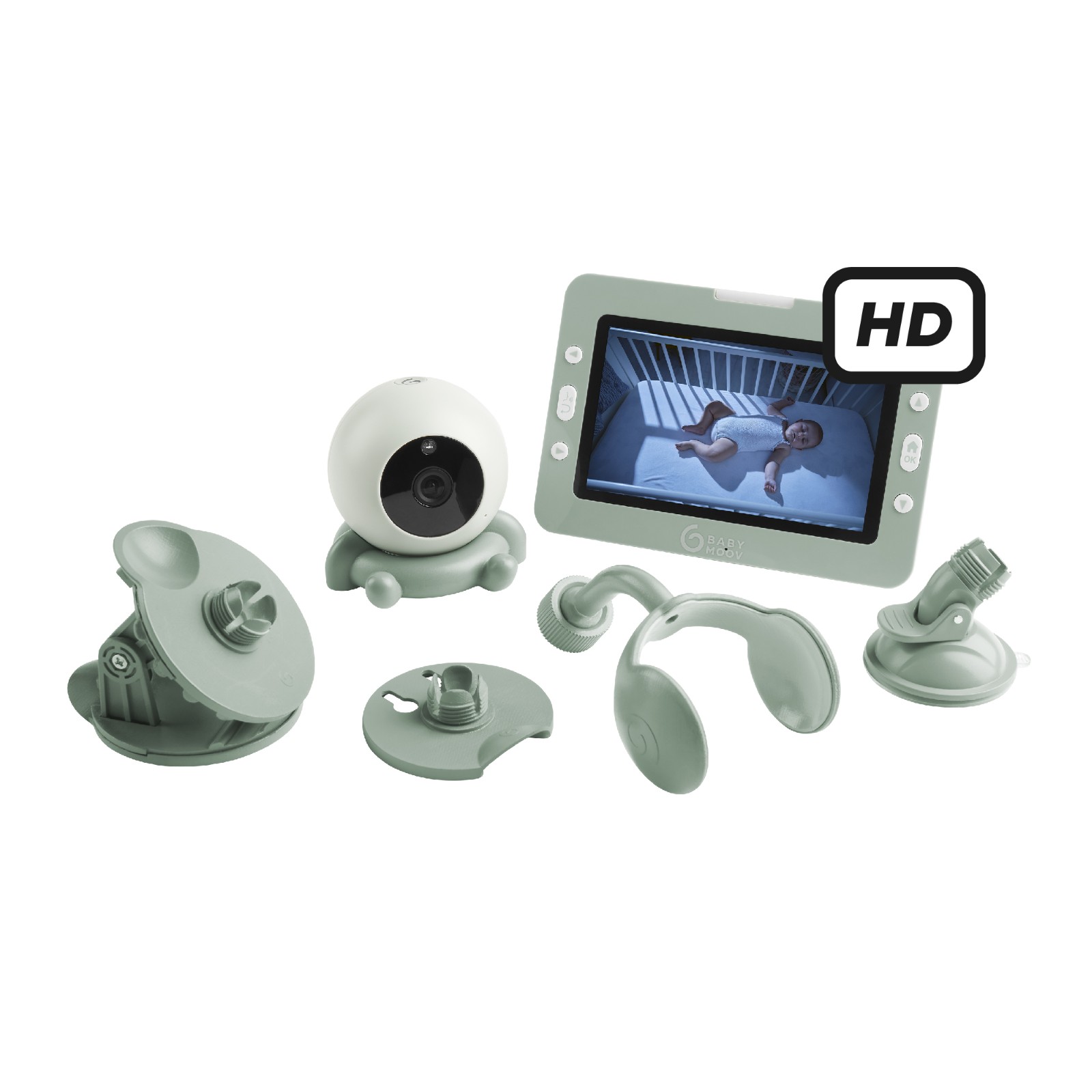 Babyphone caméra Yoo Go + HD, BABYMOOV