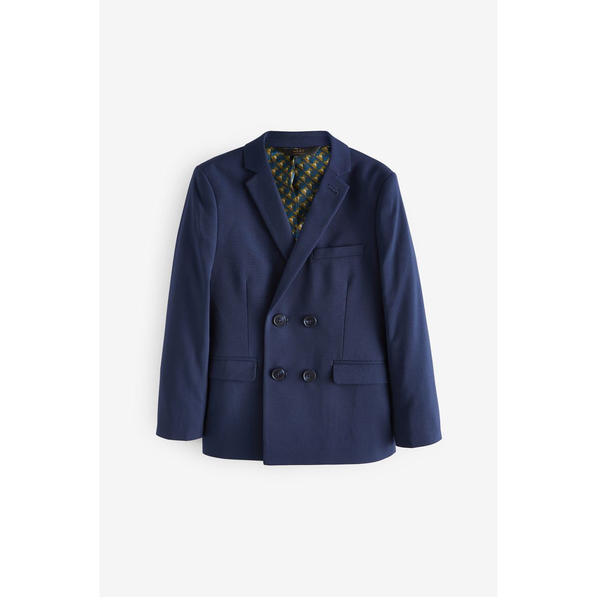 Veste de costume a boutonnage croise bleu Next La Redoute