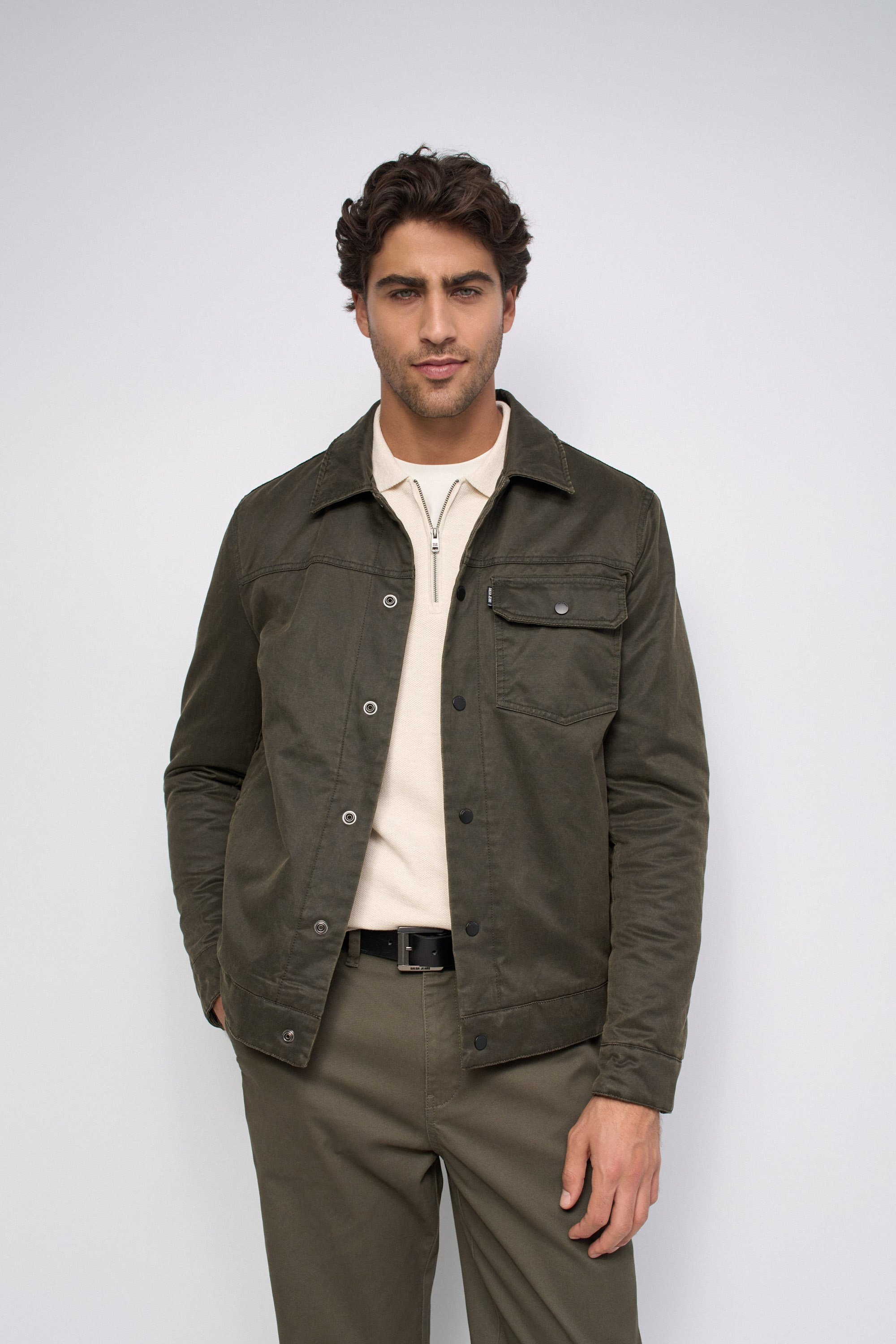 BLOUSON STYLE TRUCKER, SALSA JEANS