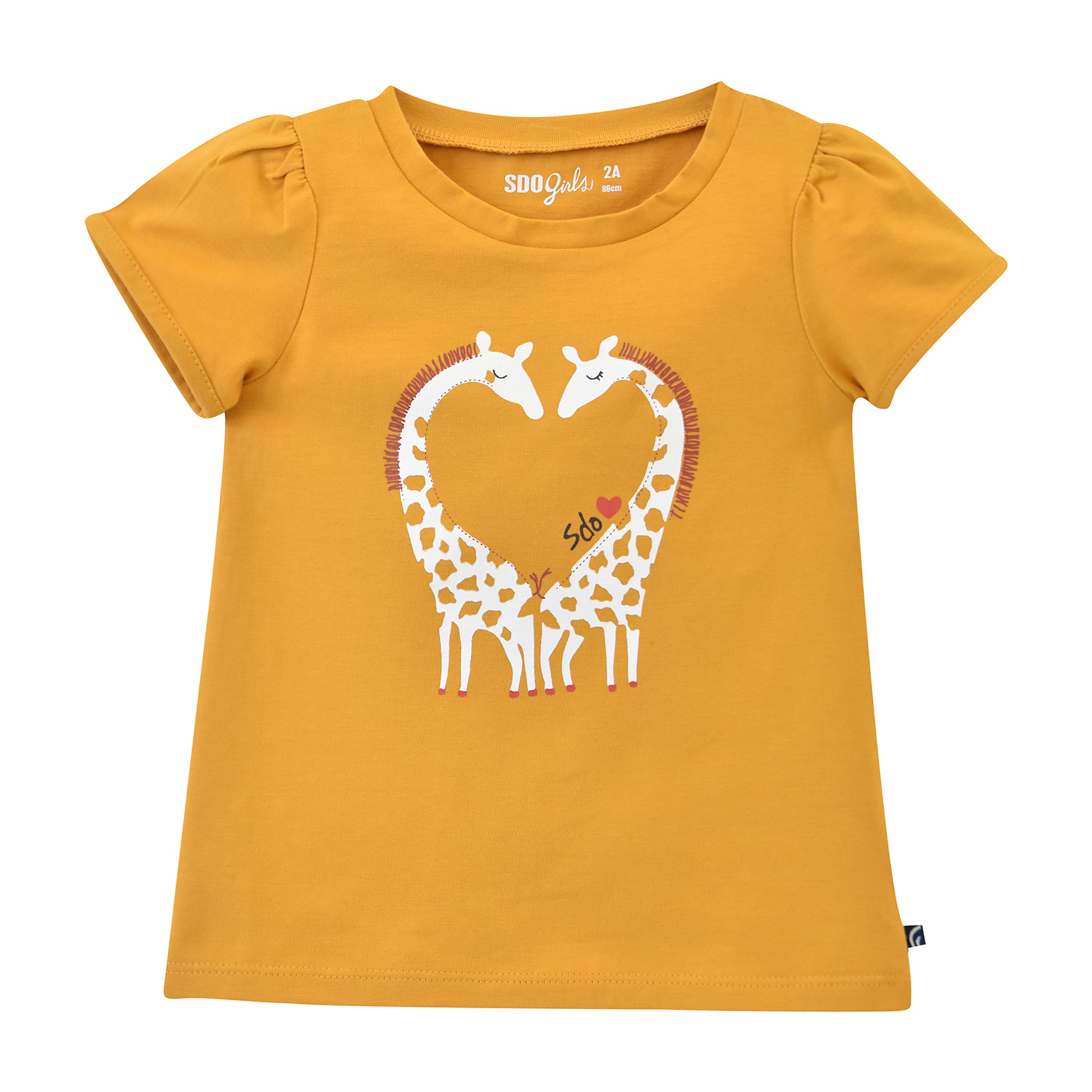 T-shirt jaune edith, SUCRE D'ORGE