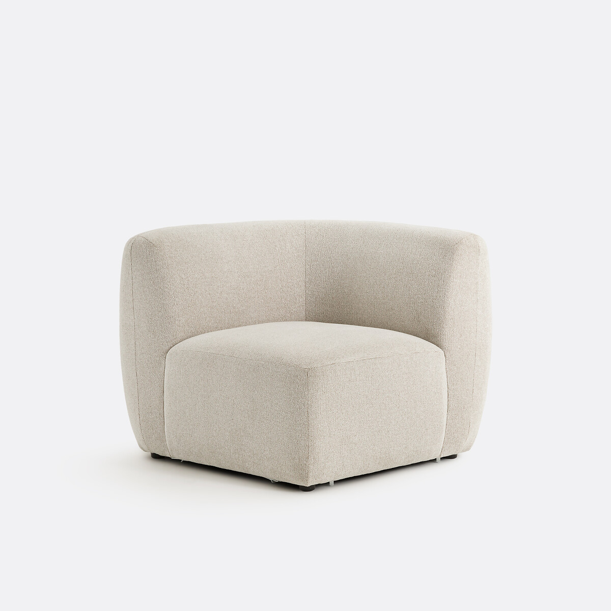 Angle modulable réversible, en tissu texturé chiné, JASPE, LA REDOUTE INTERIEURS