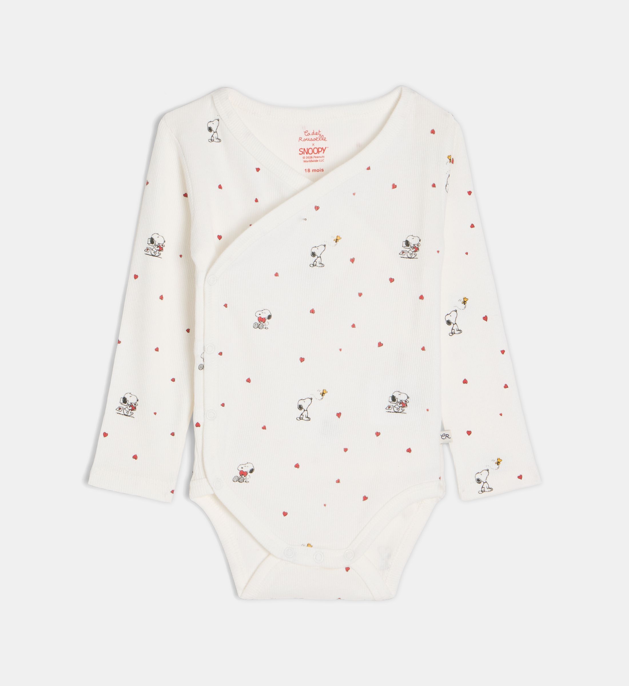 Body tacora 22 snoo en coton bio, CADET ROUSSELLE