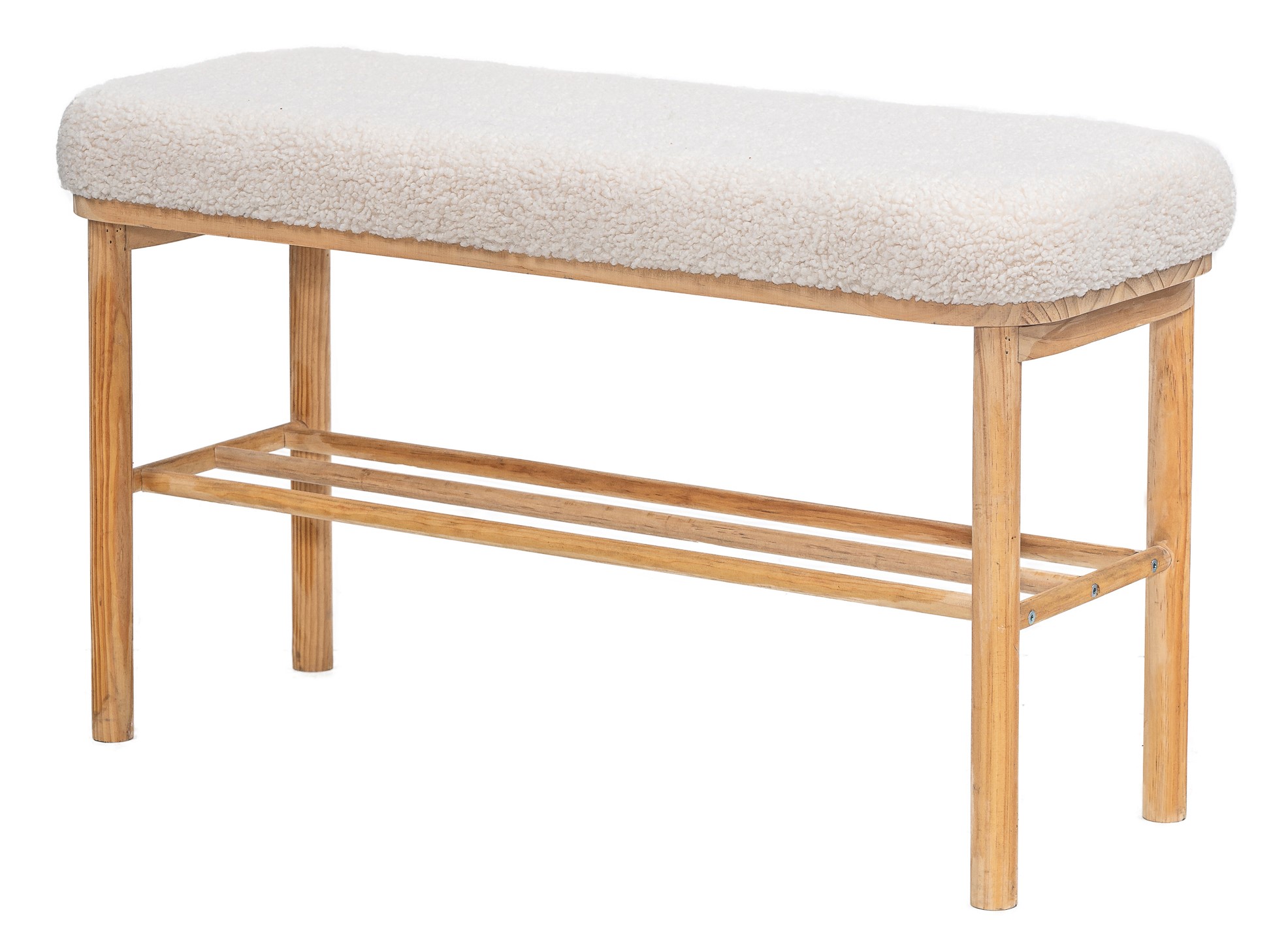 Banc en bois et bouclette, ASUGI, NORDLYS