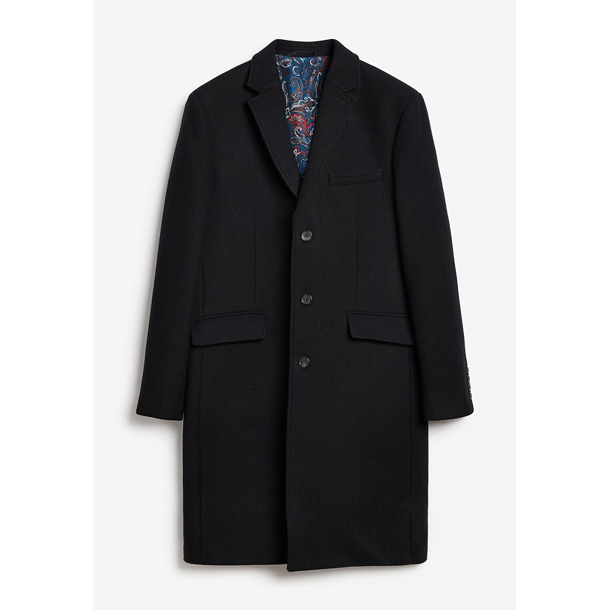 Pardessus laine sales homme