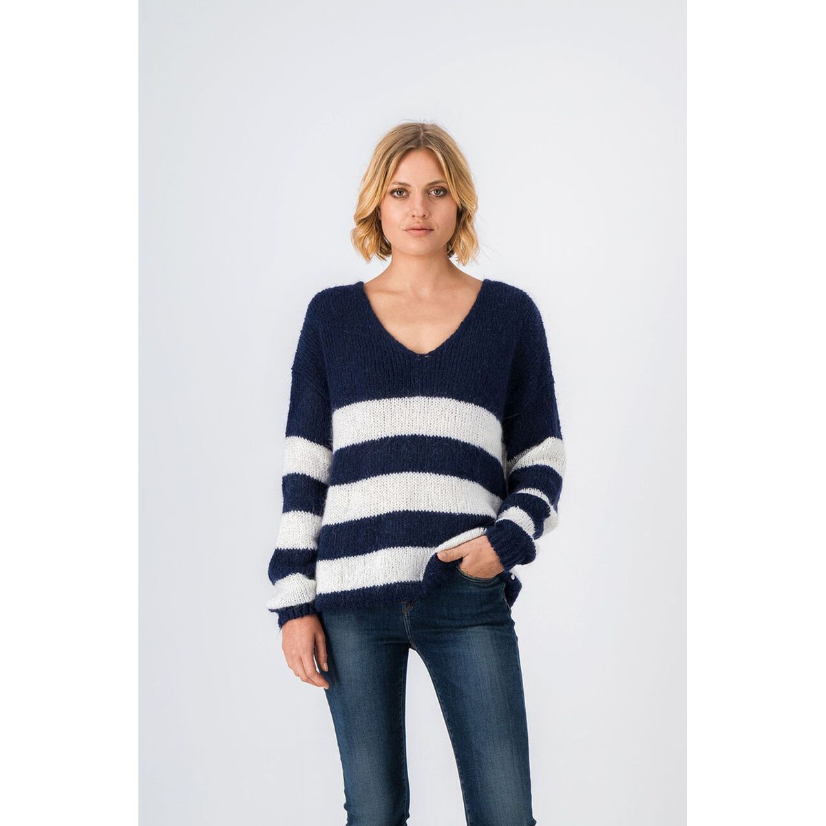 Pull teddy smith femme blanc La Redoute