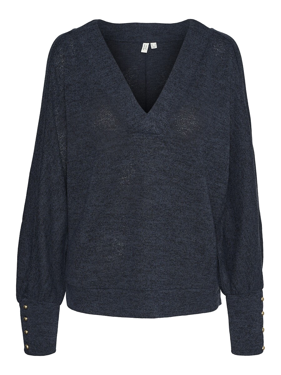 Pull col V manches longues, VERO MODA