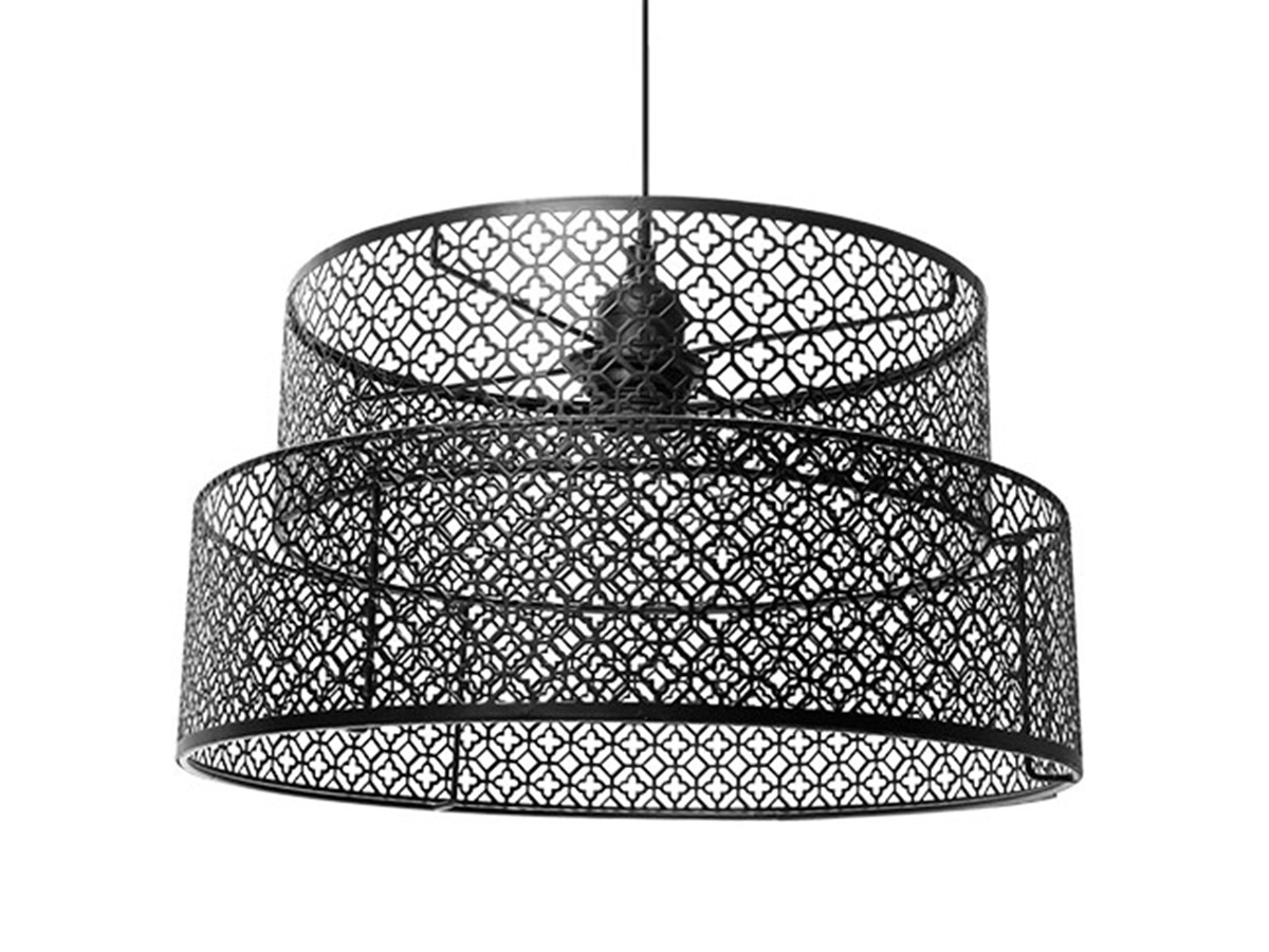 Suspension Gigogne En Métal Motif Fleur, OSTARIA