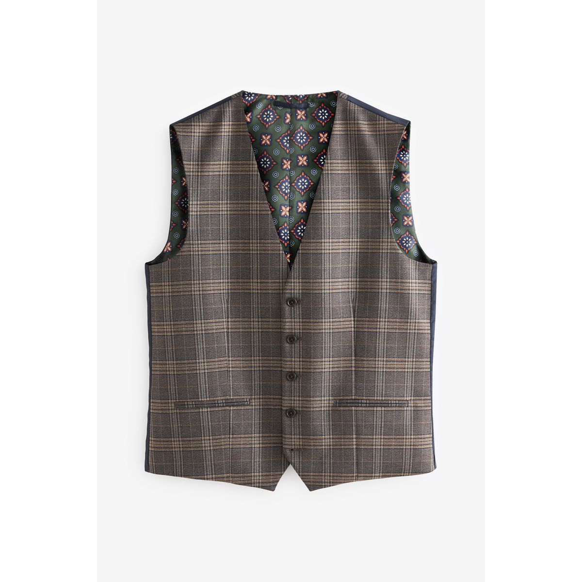 Gilet de costume online marron homme