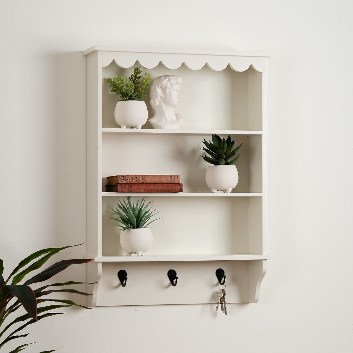 Elms Scalloped Edge Wall Unit, SO'HOME