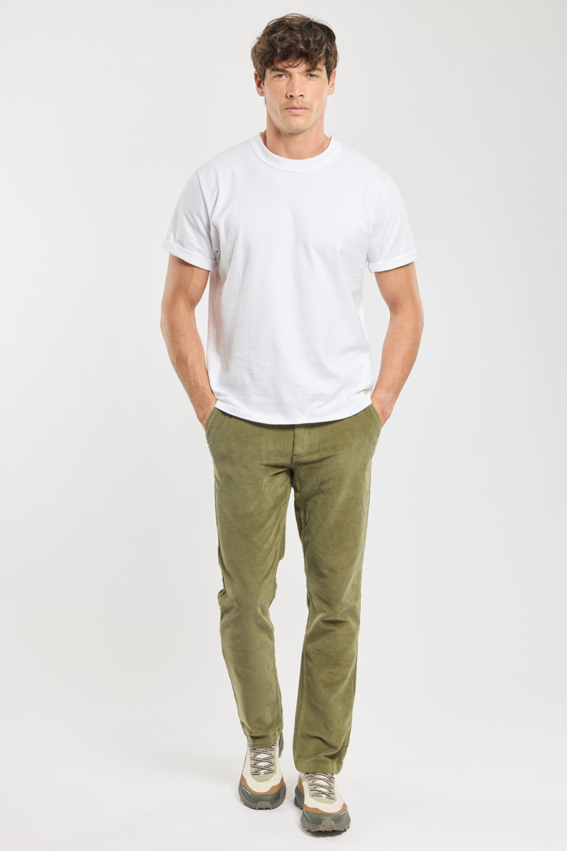 Pantalon velours DYNAMO - coton, BERMUDES