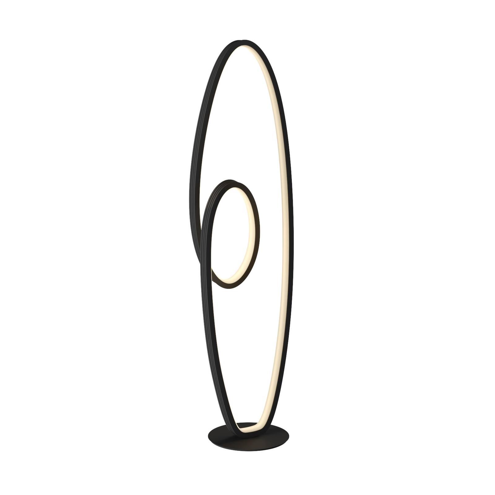 Lampadaire en aluminium moderneLED, Bronwyn, LUCANDE