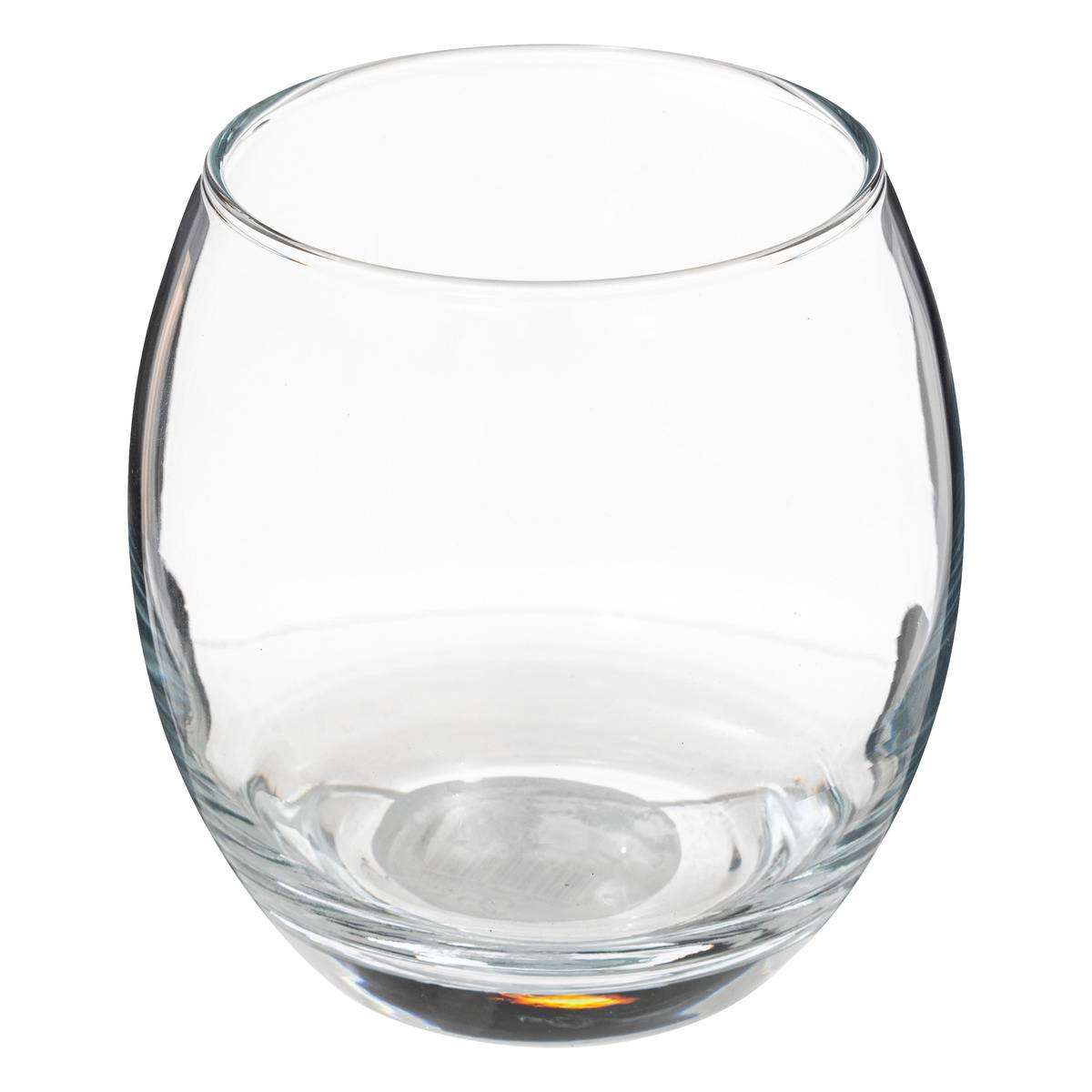 Lot de 6 verres bas en verre CESARI'EAU, SECRET DE GOURMET