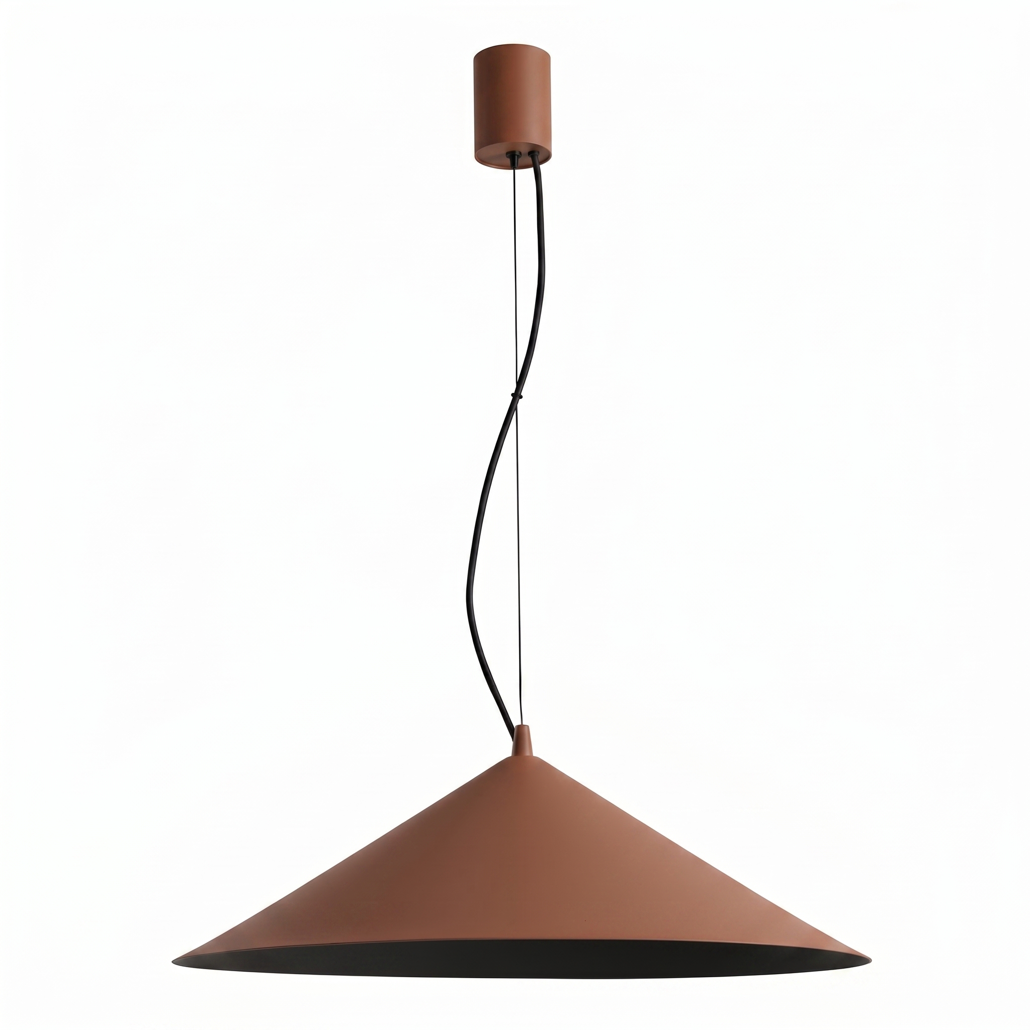 Suspension Acier Moka LED 1 Fint, EDEN