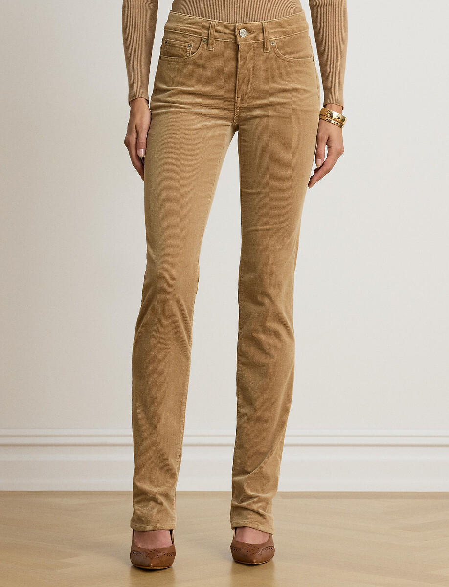 Pantaloni flare in velluto, LAUREN RALPH LAUREN