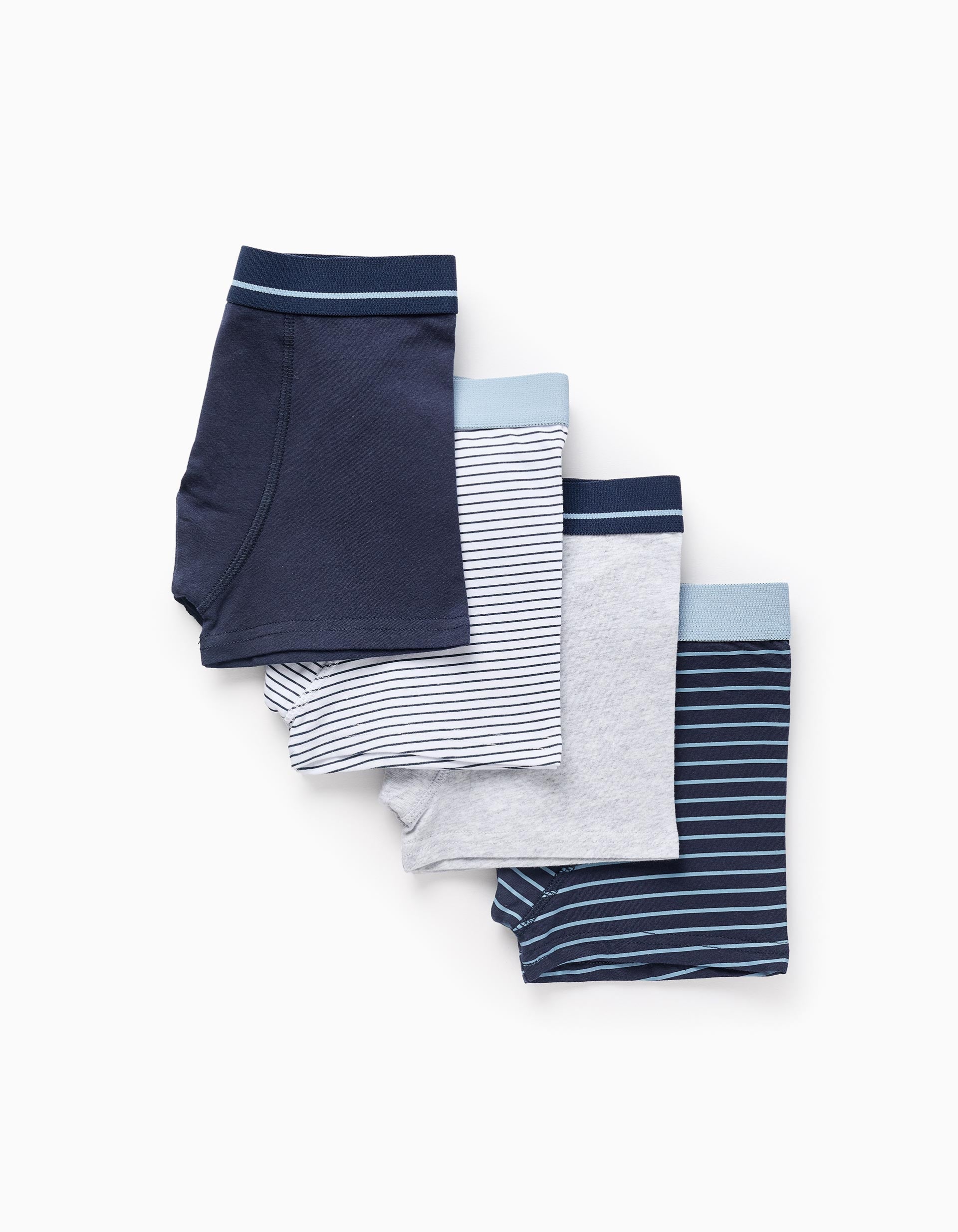 Pack 4 Boxers à Rayures, ZIPPY