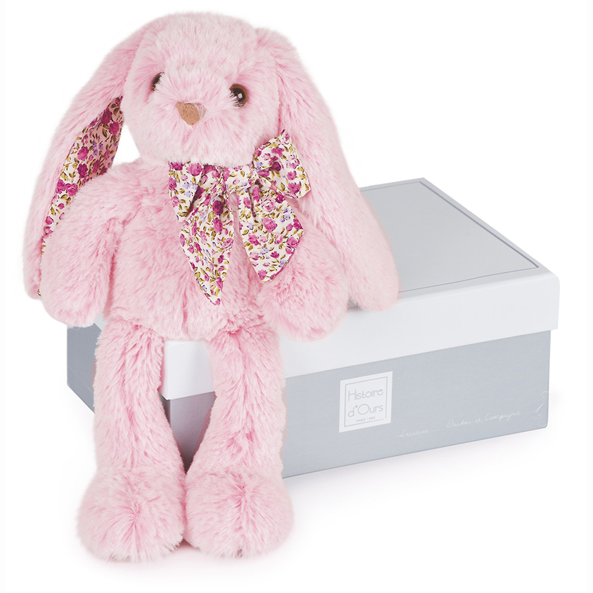Les Copains Câlins Lapin 25 cm, HISTOIRE D'OURS