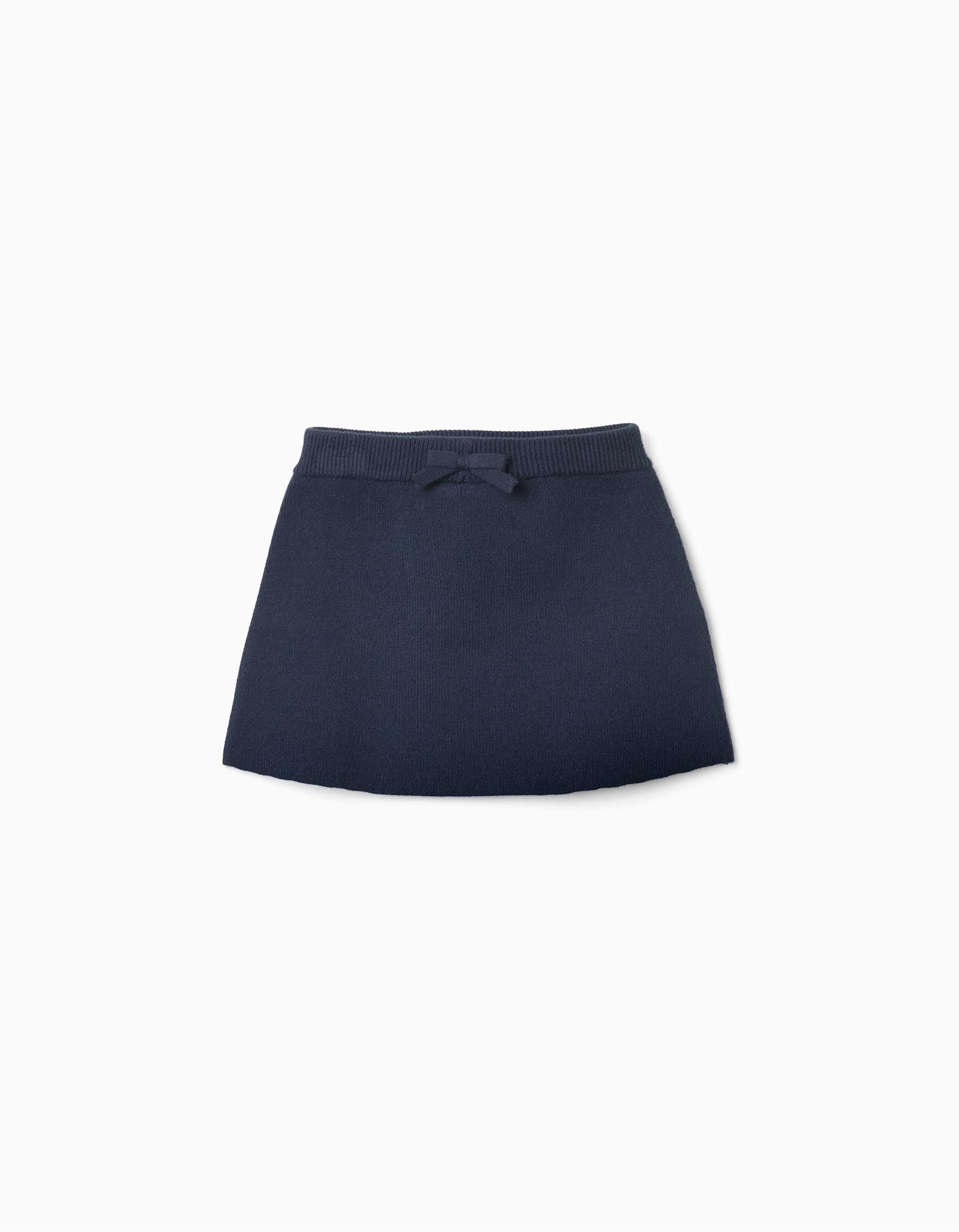 Jupe en maille avec nœud décoratif, ZIPPY