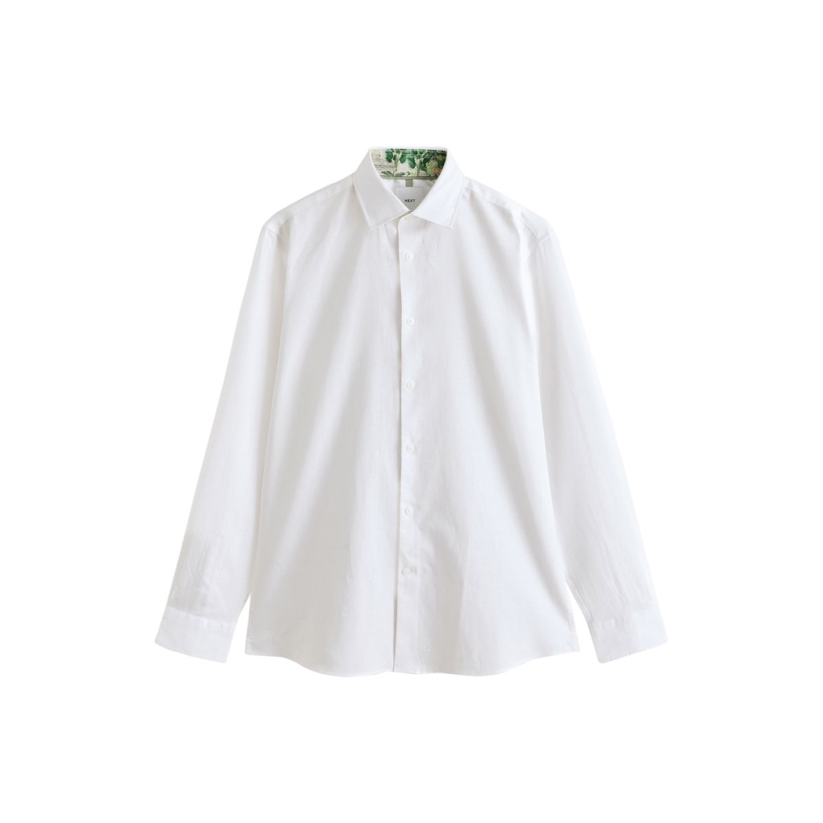 Chemise en lin/coton et pochette kew garden, NEXT