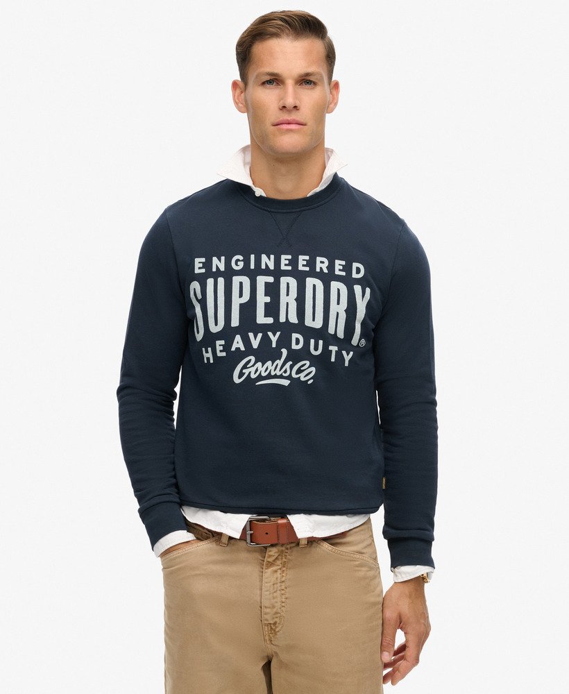 Sweat ras du cou Machined Goods Workwear, SUPERDRY