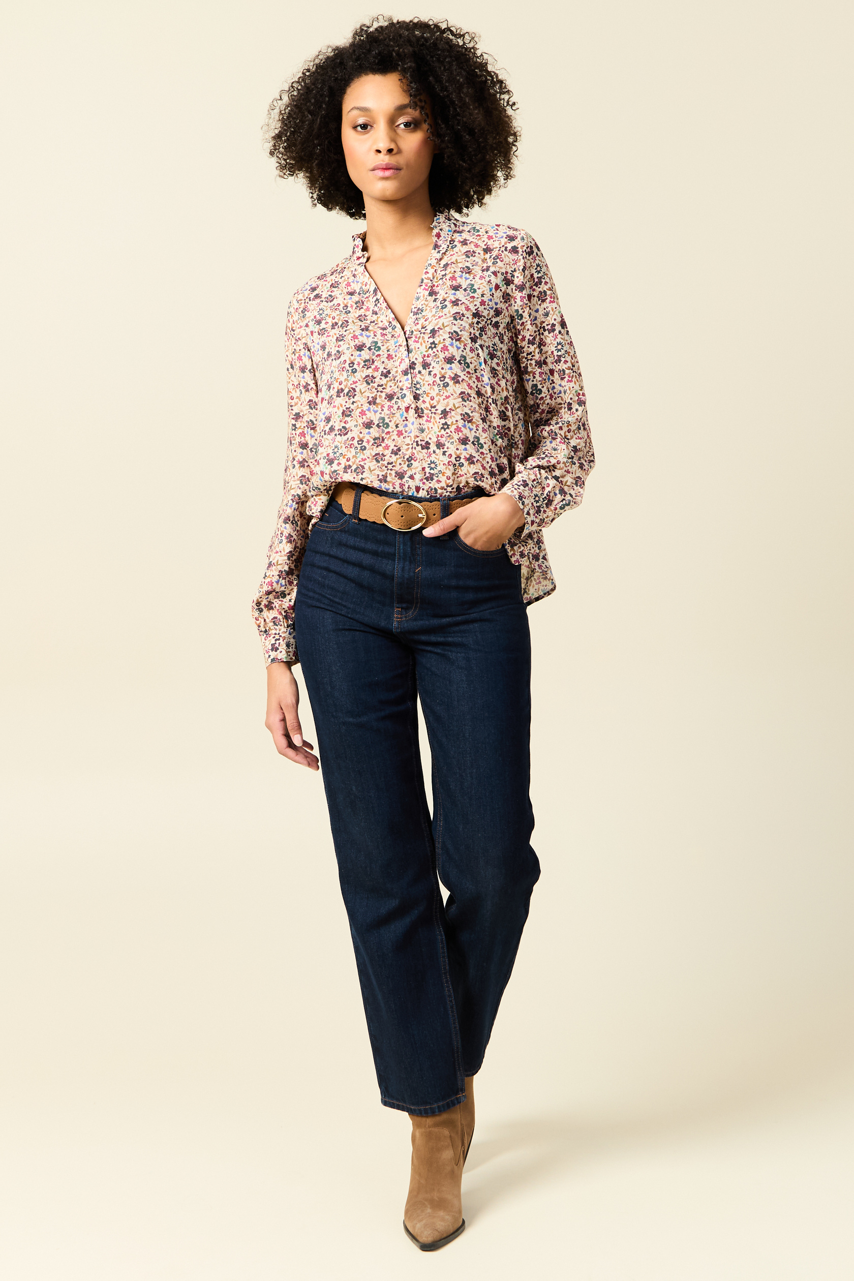 Blouse manches longues, BONOBO