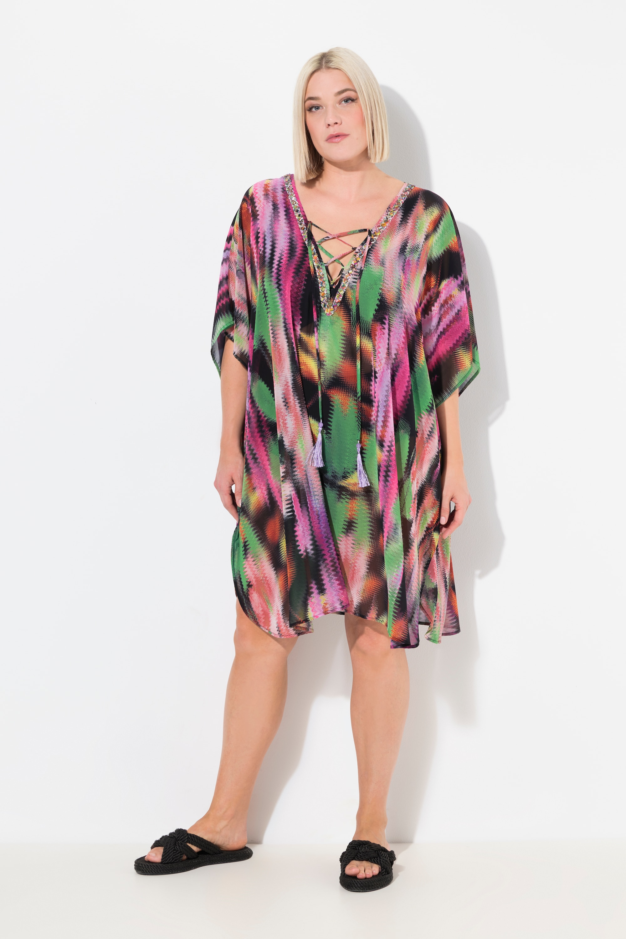 Tunique oversize avec laçage, ULLA POPKEN