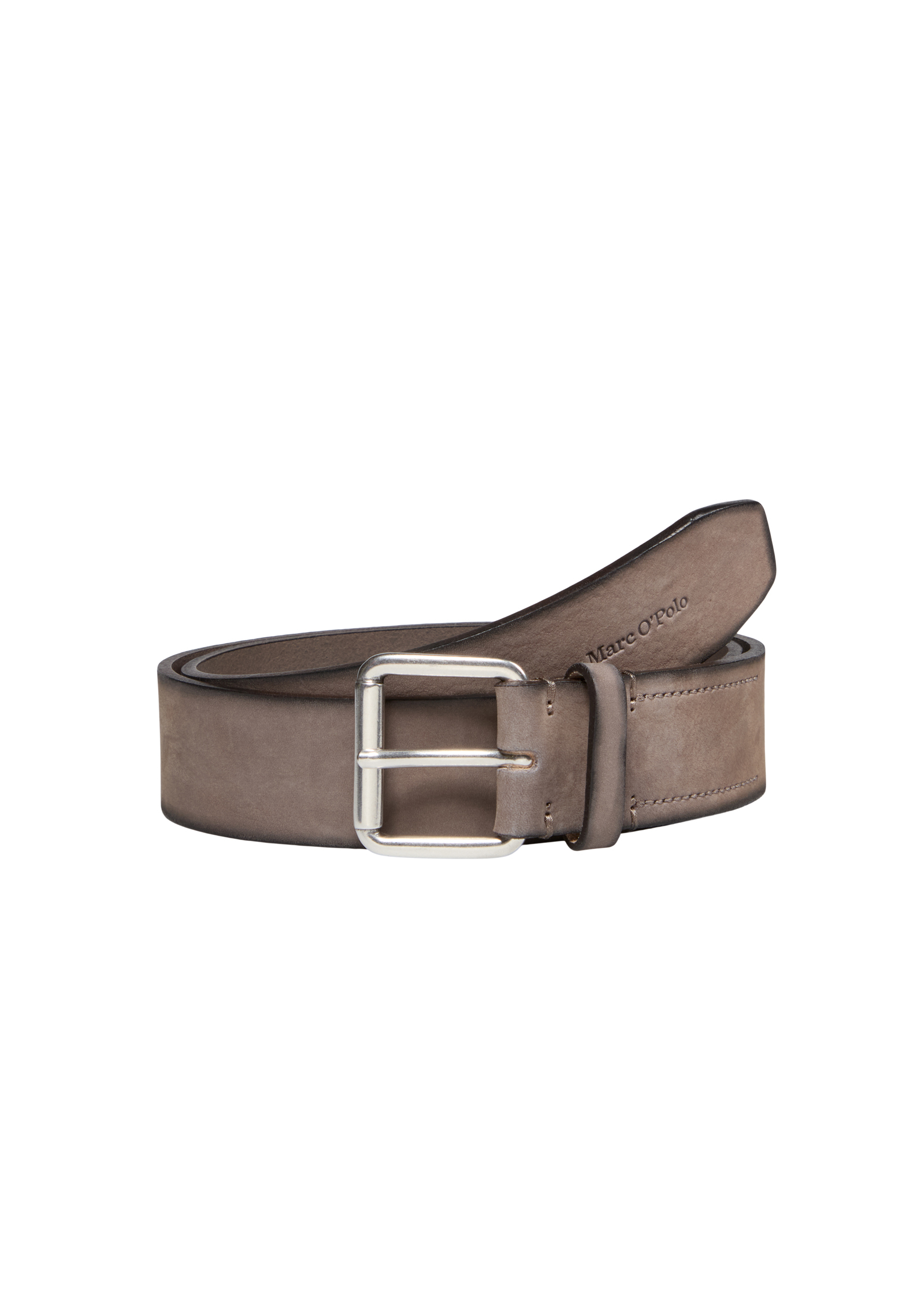 Ceinture en cuir nubuck souple, MARC O'POLO