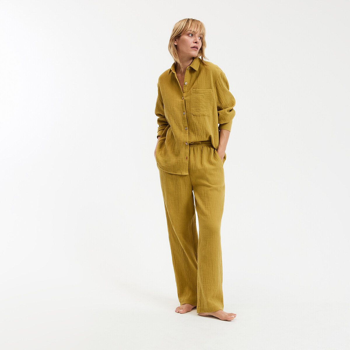 Pyjama en gaze de coton