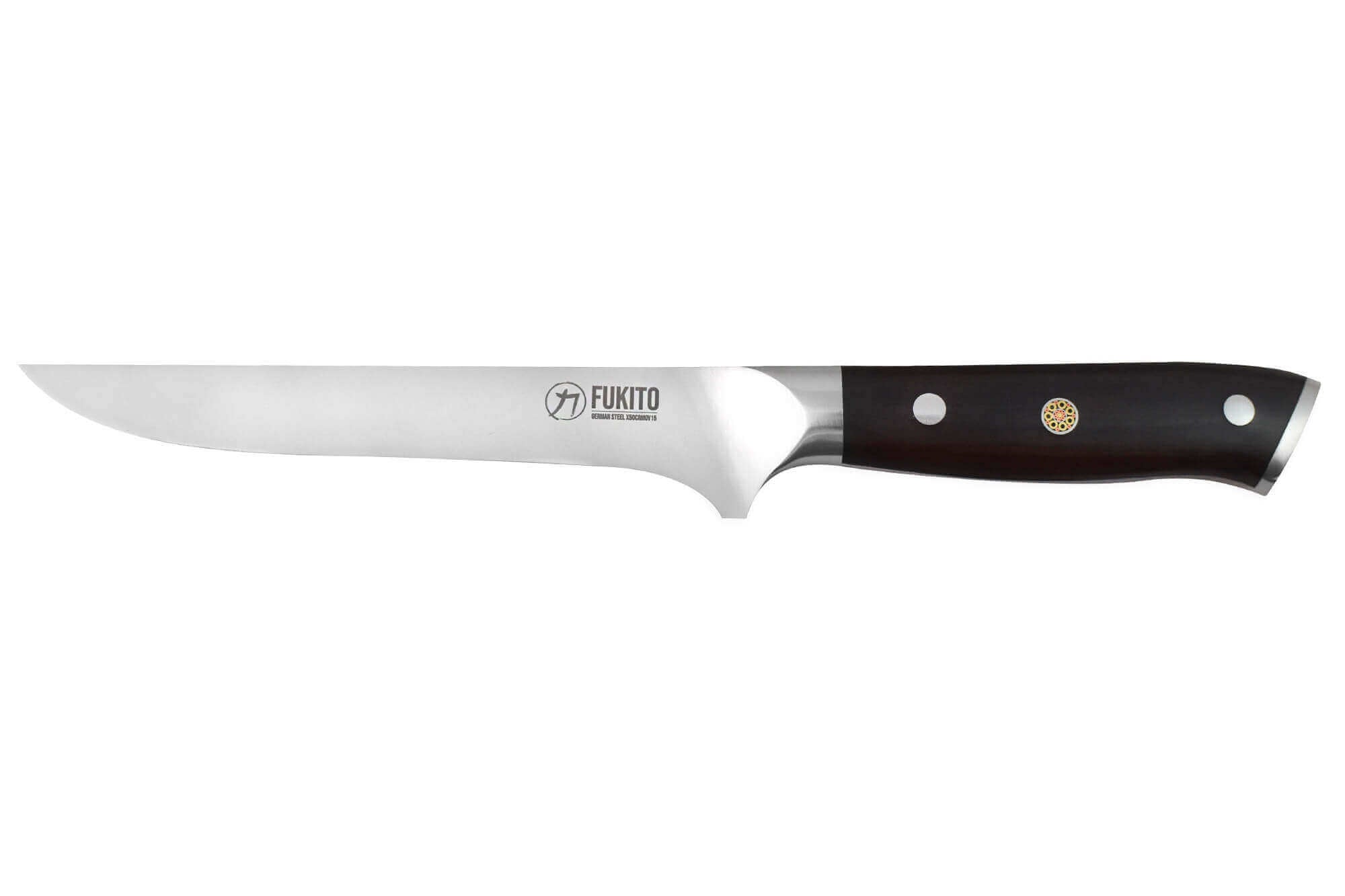 Couteau Ebene X50 modèle désosseur 15cm, FUKITO
