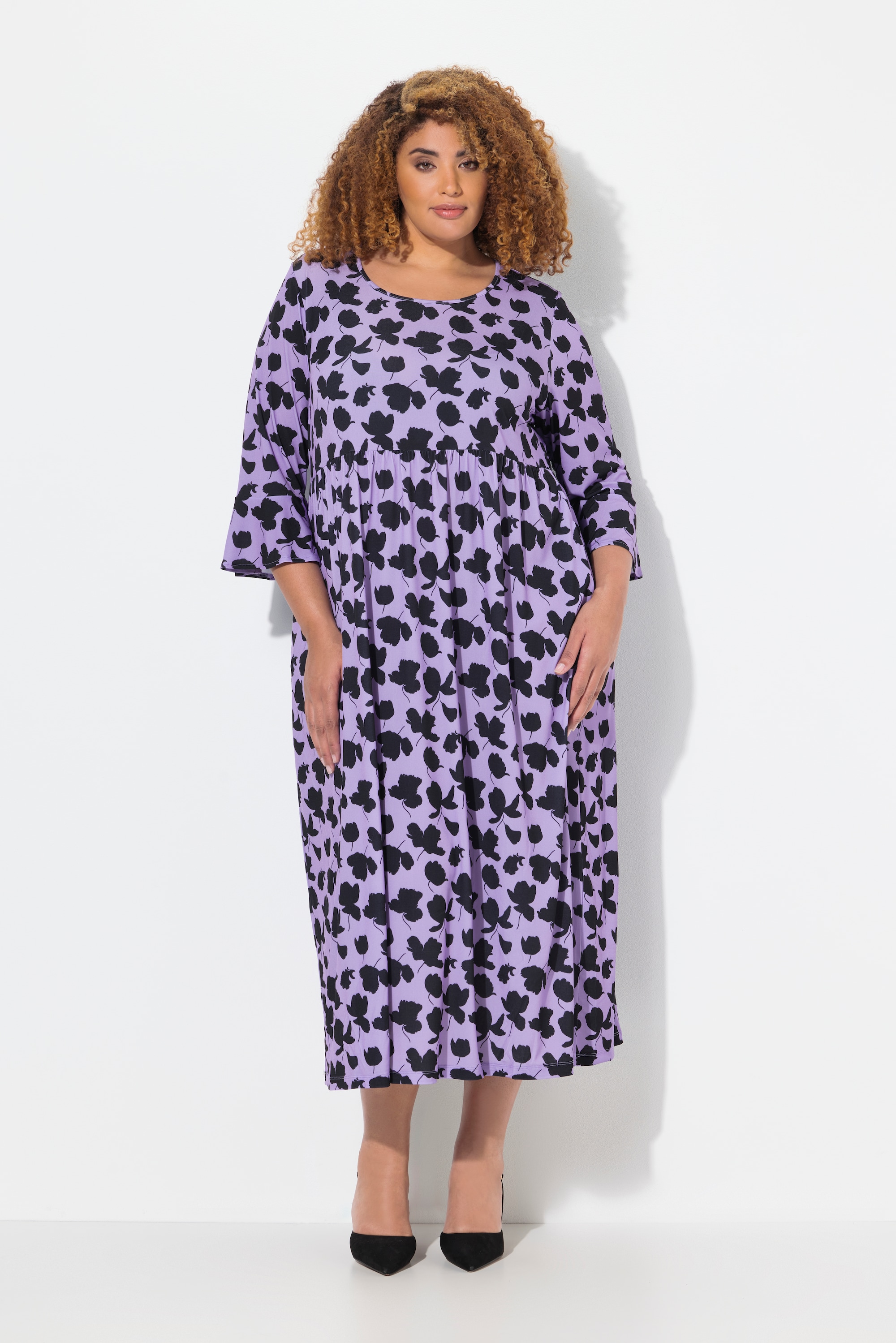 Robe en jersey coupe évasée, ULLA POPKEN