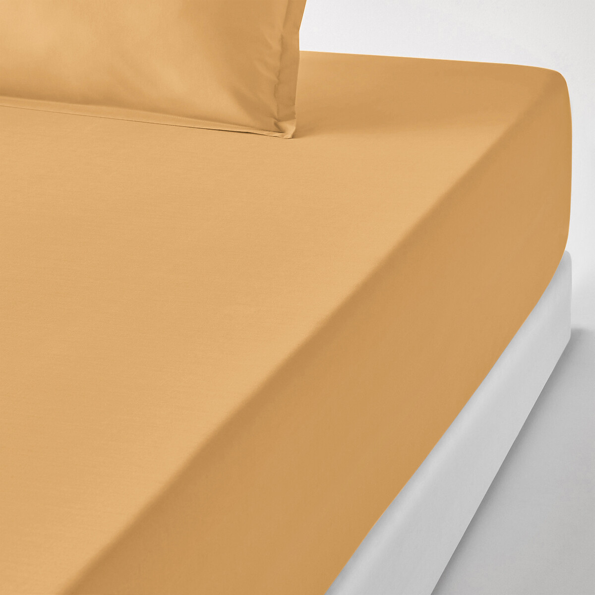 35cm 100% Cotton Percale 200 Thread Count Fitted Sheet
