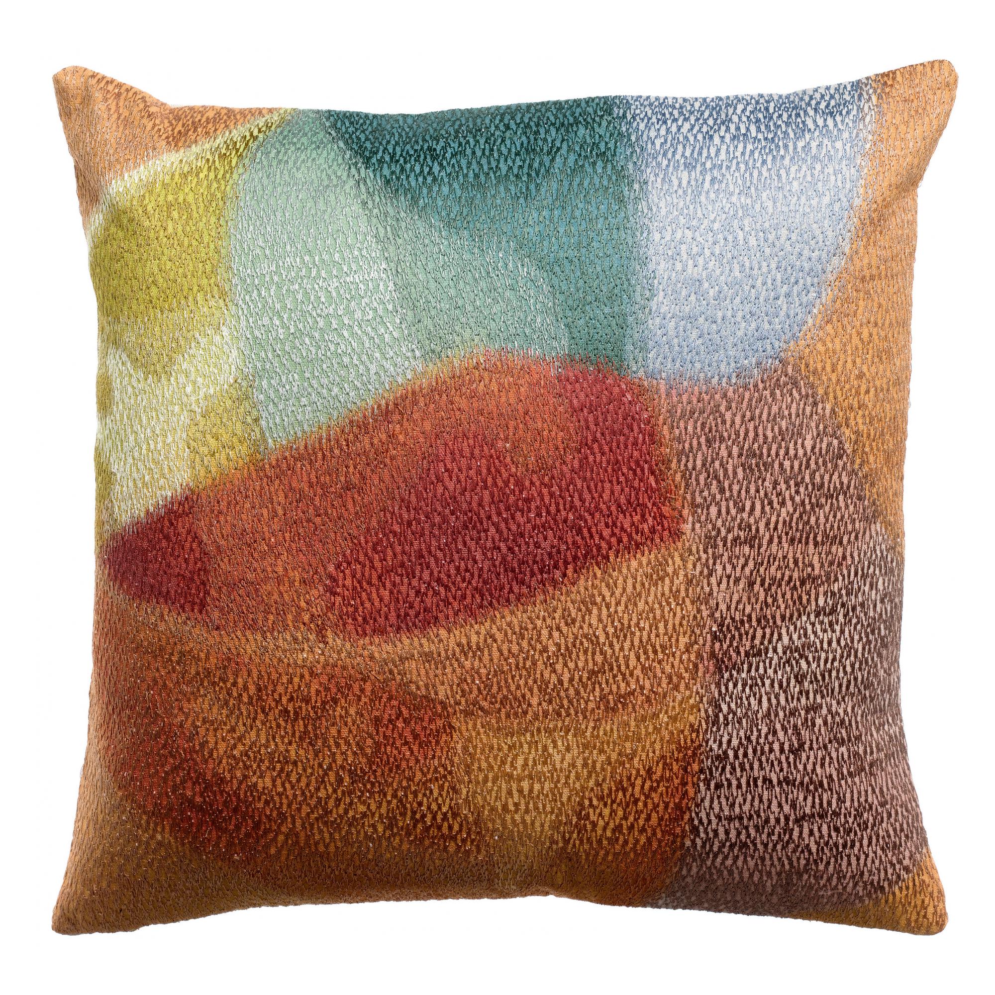 Coussin brodé Nevio, VIVARAISE