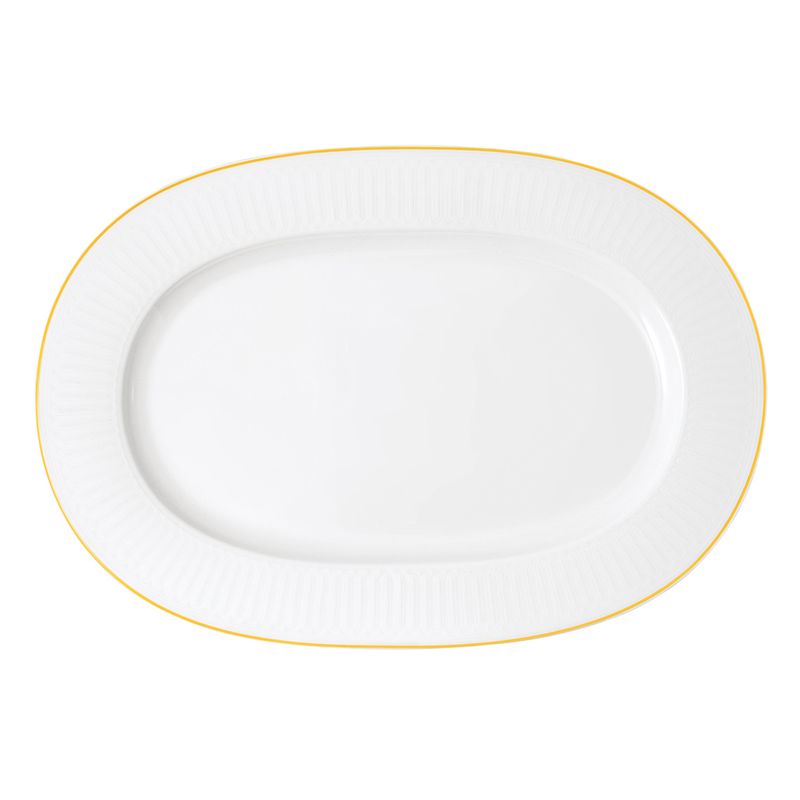 Grand Plat Ovale Villeroy Et Boch Modèle Flora Bella Tbe