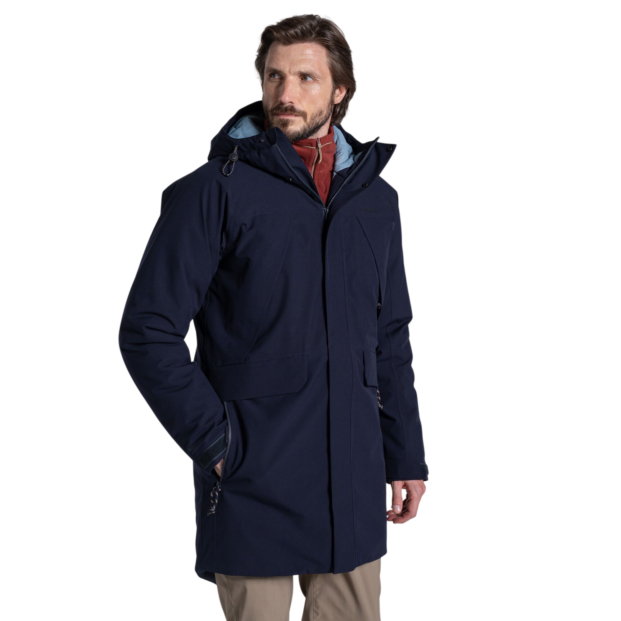 Veste imperméable thermique à capuche GRISEDALE, CRAGHOPPERS