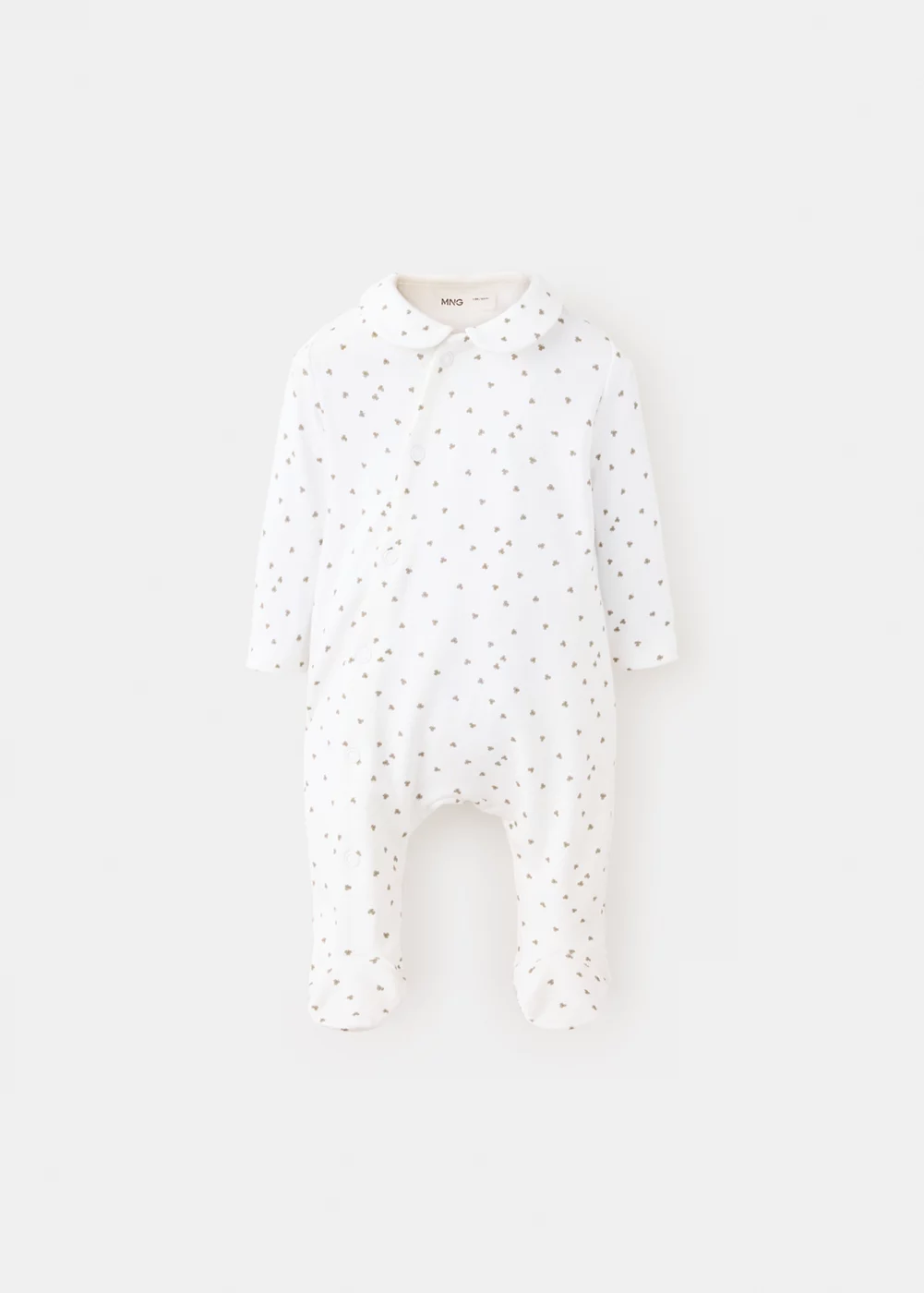 Pyjama long imprimé, MANGO BABY
