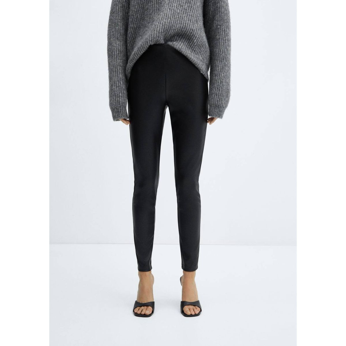 H&m legging simili clearance cuir