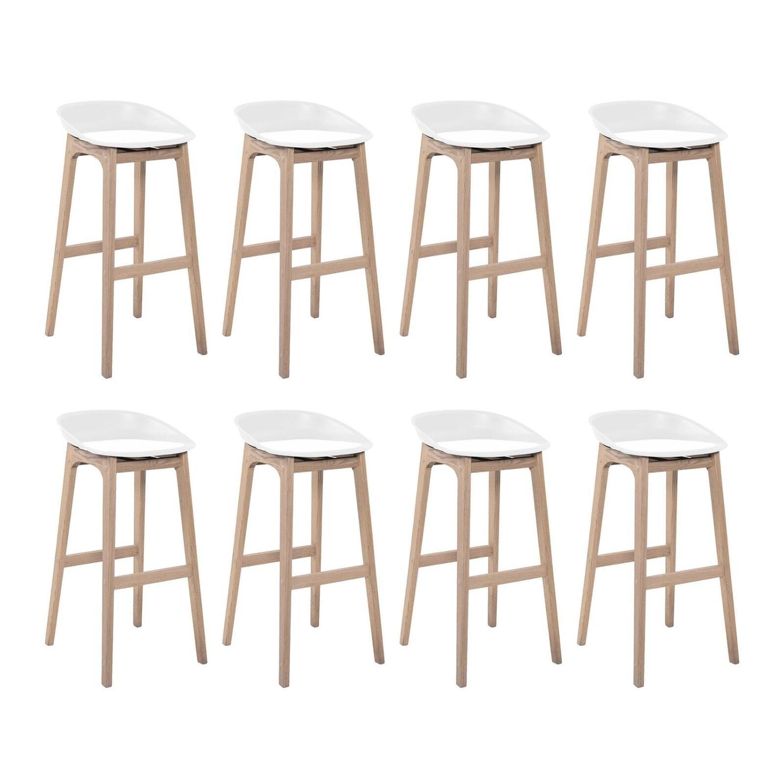 Lot de tabourets de bar en bois 65cm RIVA, MOB IN