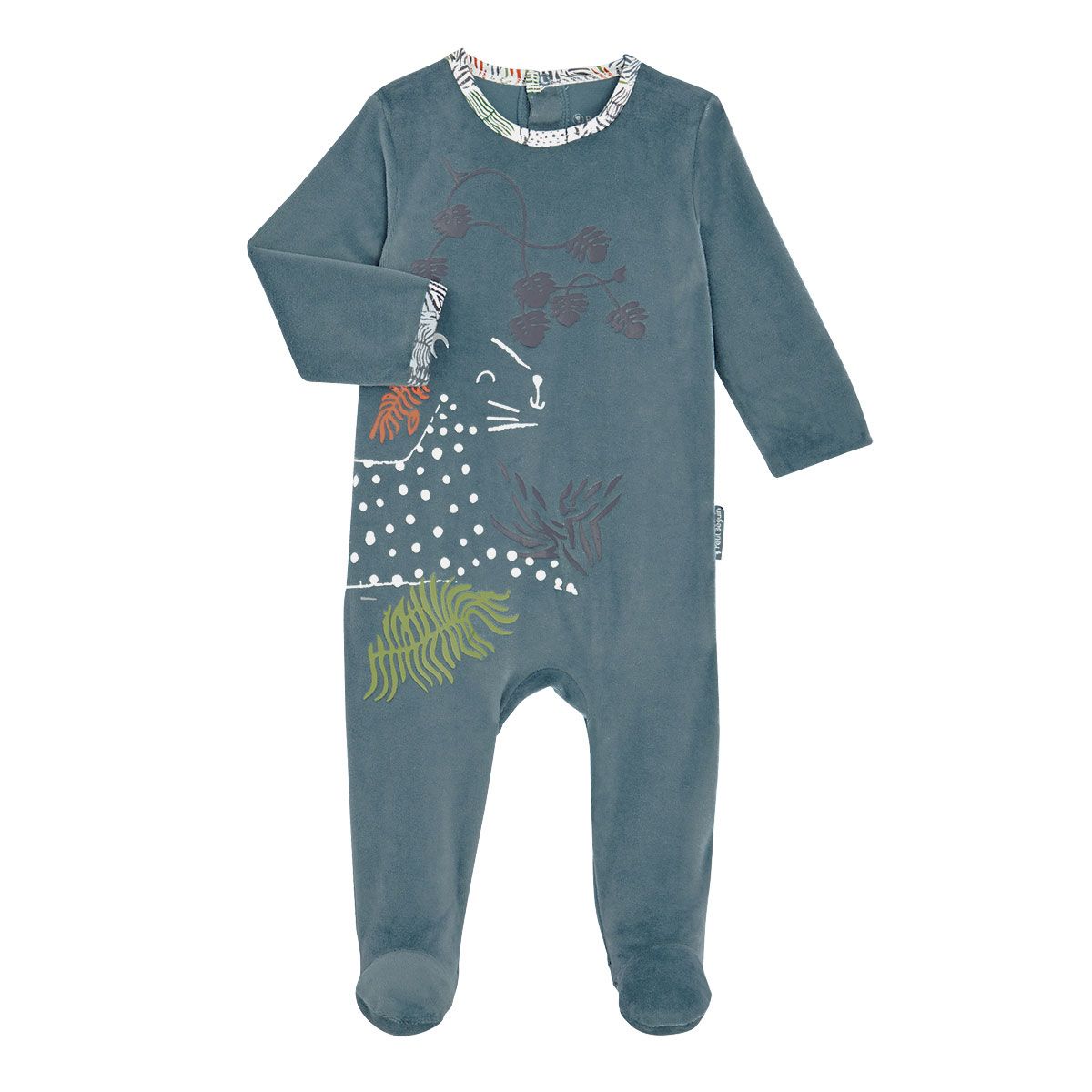 La Redoute Vêtements Sous-vêtements vêtements de nuit Pyjamas Pyjama bébé en velours contenant du coton bio Himalaya 