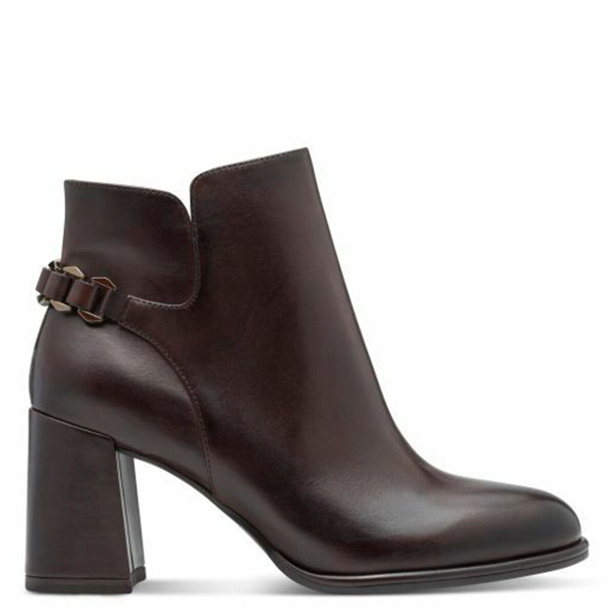 Leather Ankle Boots, TAMARIS