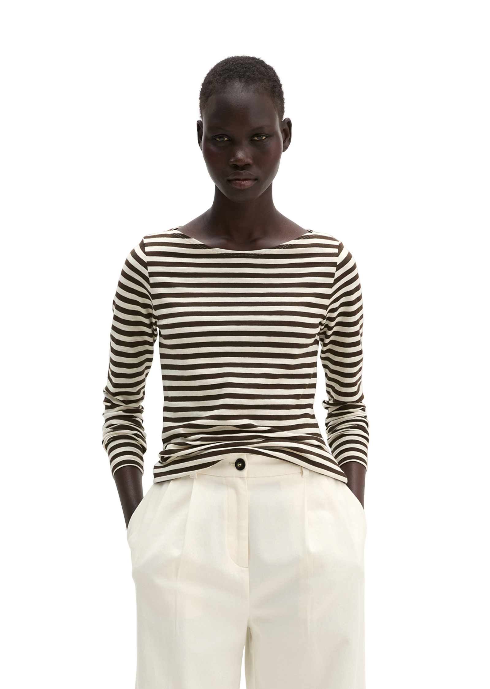 T-shirt à manches longues en jersey Organic Cotton Club, MARC O'POLO