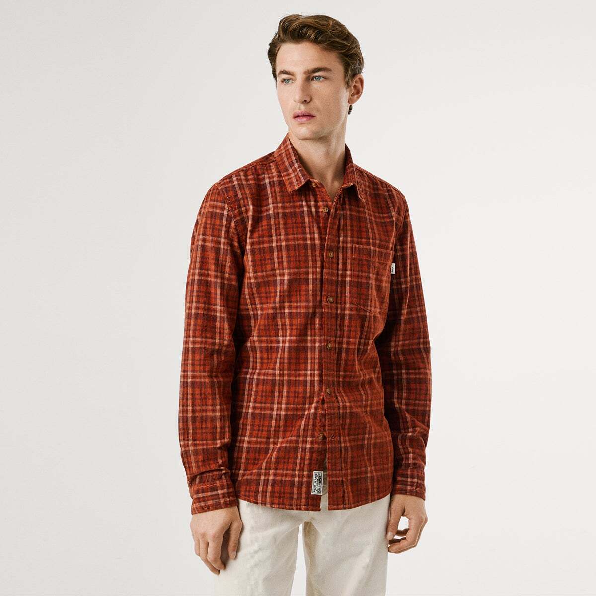 Chemise Coupe Regular À Carreaux, PEPE JEANS
