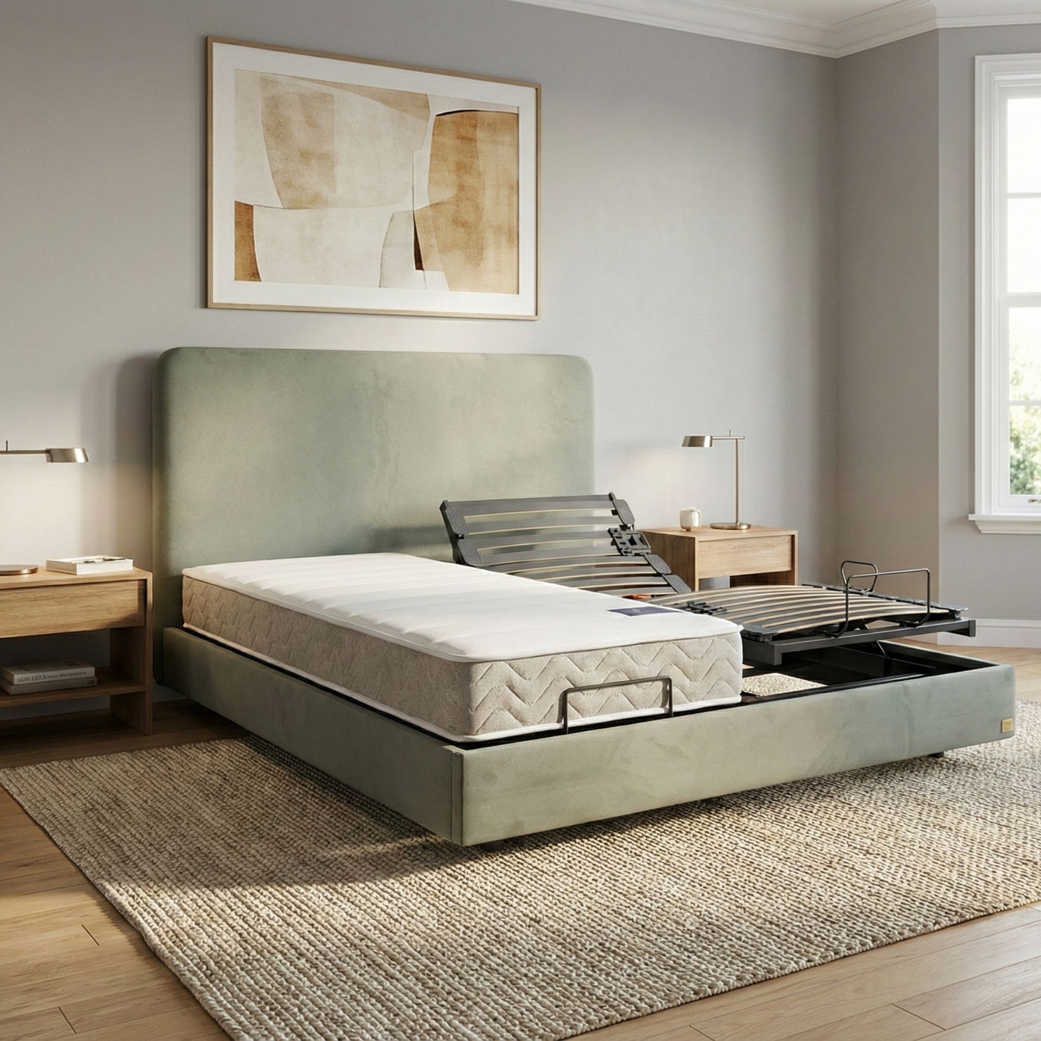 Matelas ressorts pour lit électrique Symphonie, TERRE DE NUIT