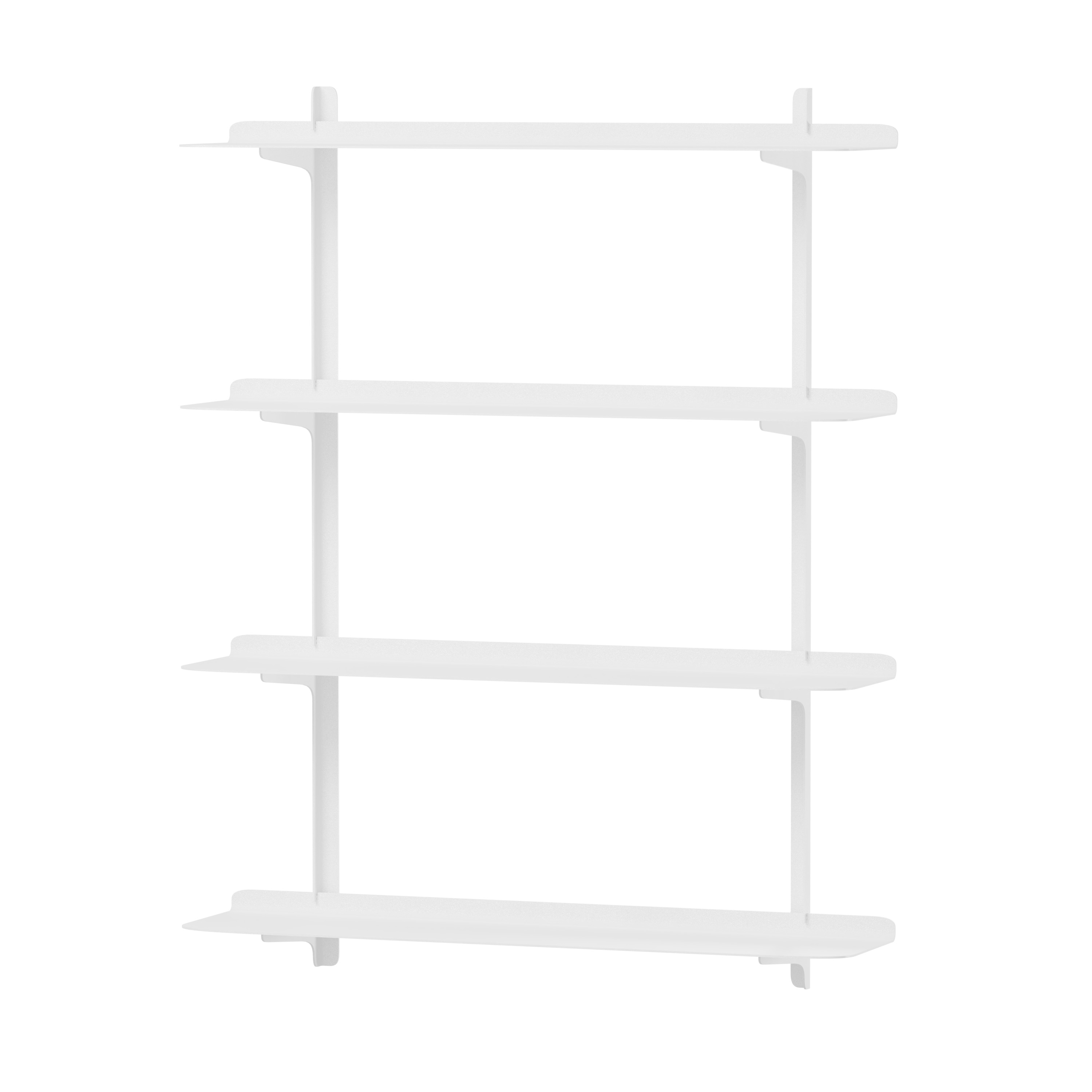 Etagère murale en tôle d'acier LINARA, METALLBUDE