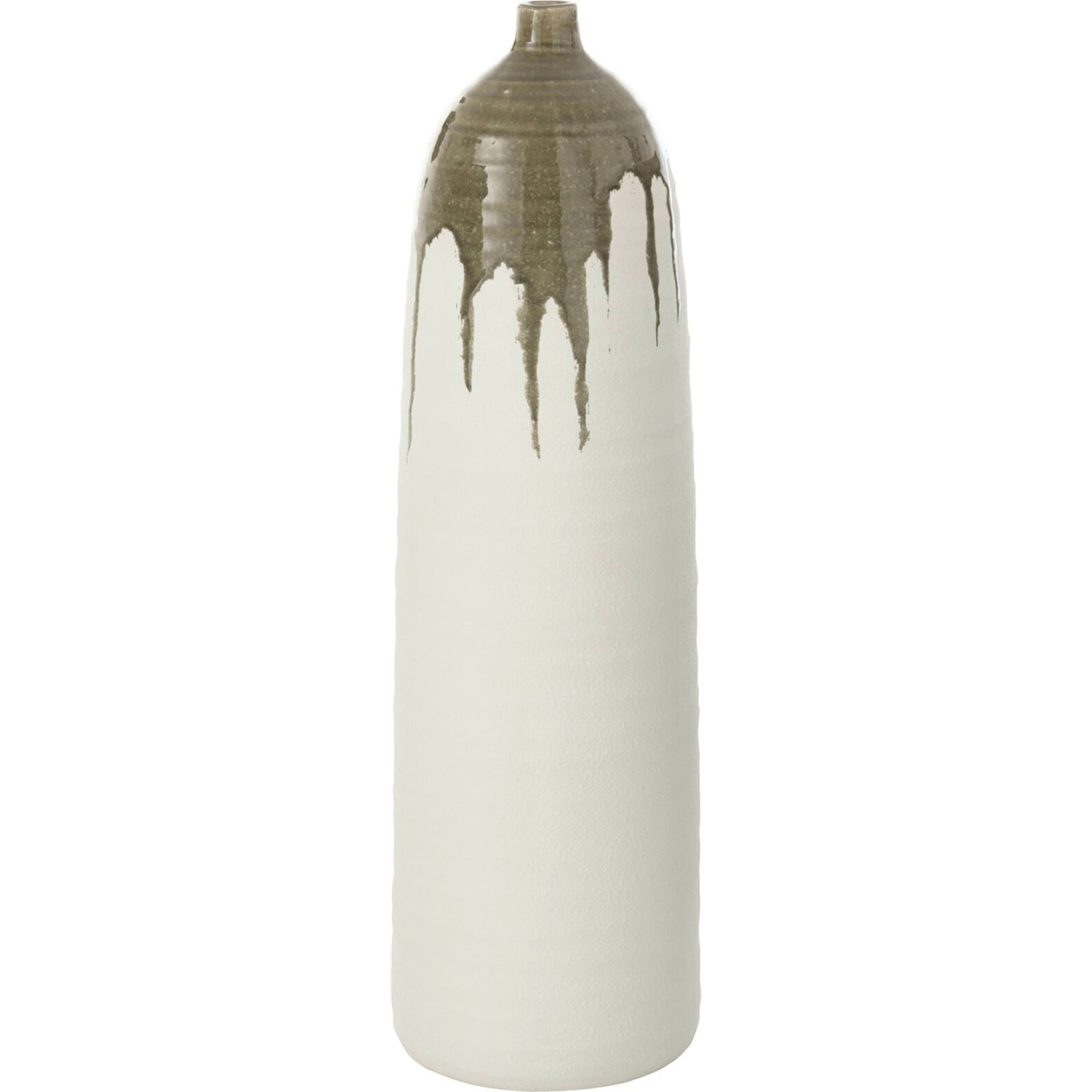 Vase bouteille en poterie artisanale, RECOLLECTION
