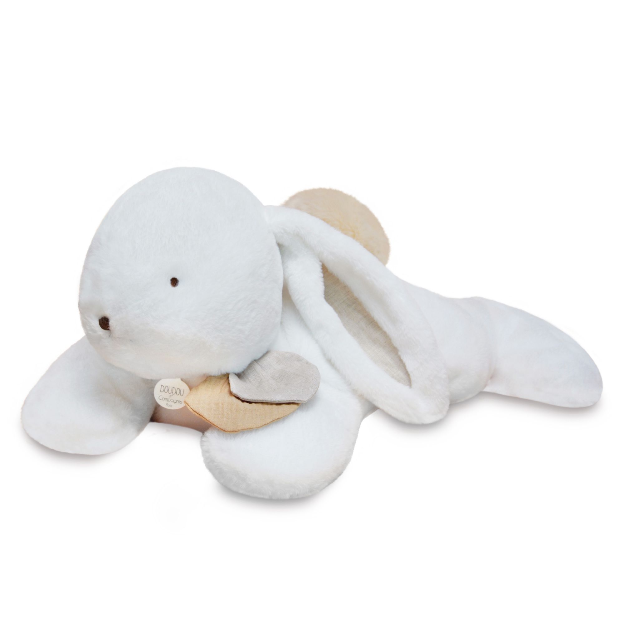 Peluche Happy XL - Lapin WILD 80cm, DOUDOU ET COMPAGNIE