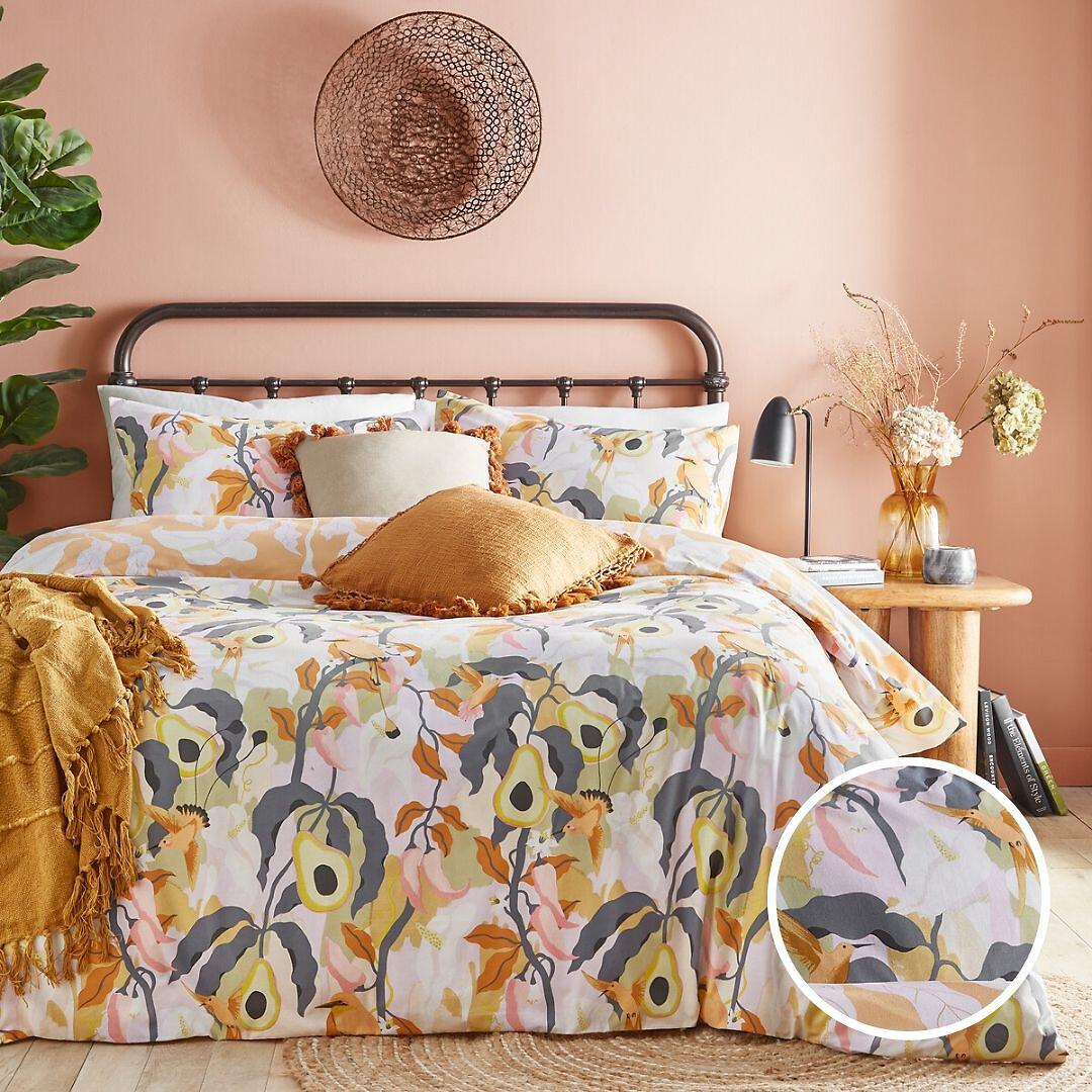 Huerta Duvet Cover and Pillowcase Set, FURN.
