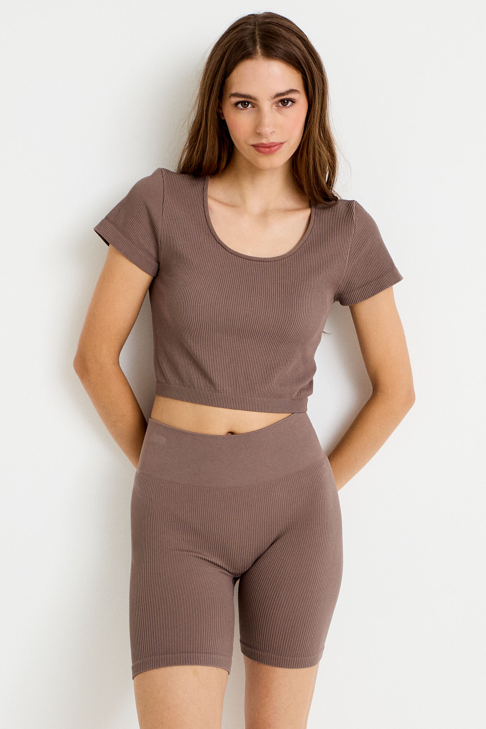 Short cycliste sans couture, CACHE CACHE