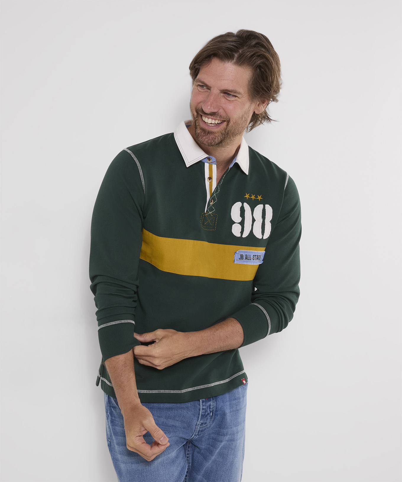 Henley Style Rugby Plein de Détails, JOE BROWNS
