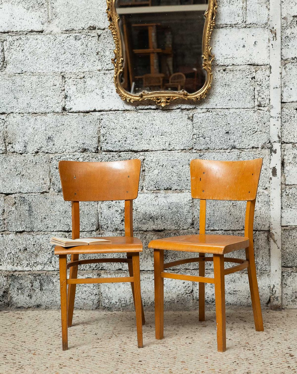 Paire de chaises esprit Thonet Alma N°1826 - Bon état, DEBONGOUT