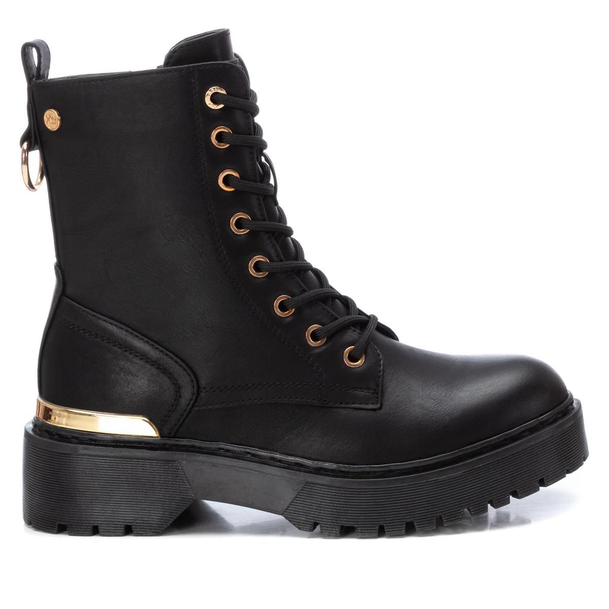 Bottines plate avec semelle en caoutchouc noir Xti La Redoute